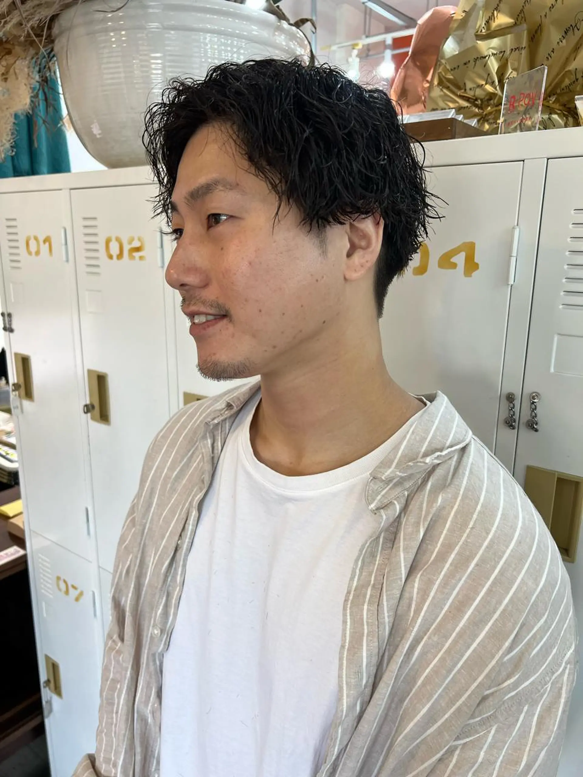 ショート パーマ メンズ LOMARLIE JURIAのヘアスタイル