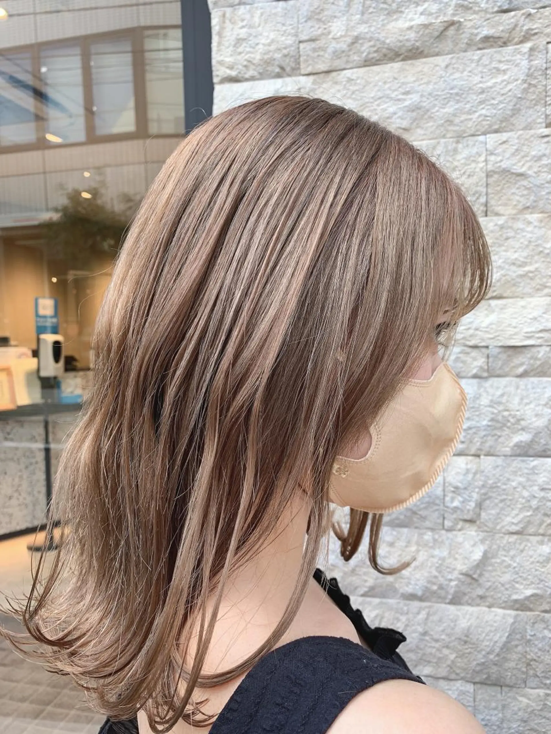 ミディアム 🌿earth亀有店 【緑髪のノブ】🌿のヘアスタイル