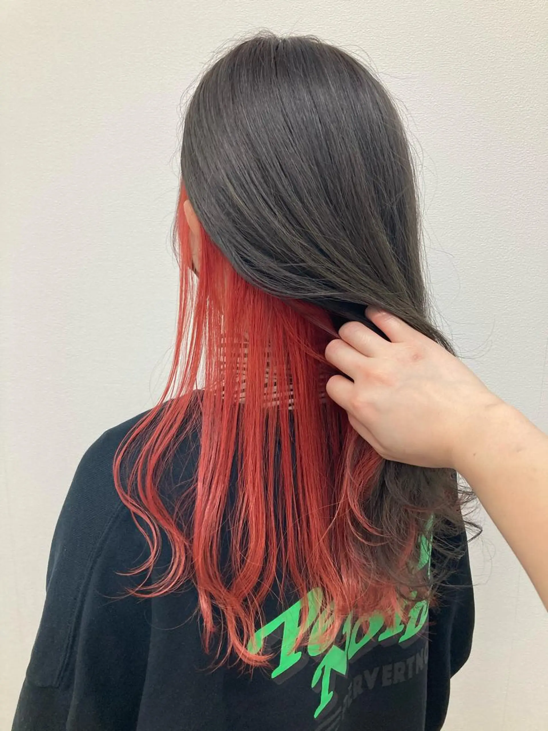 セミロング ヘアカラー トリートメント 髪質改善/痛ませ ないカラー/西村航大のヘアスタイル