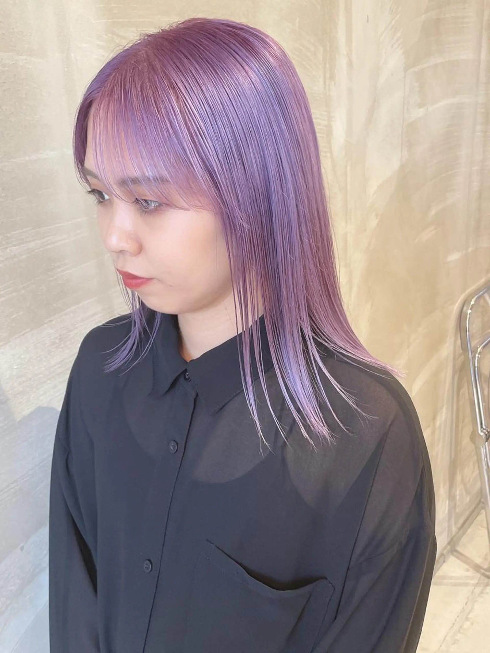 ミディアム ill.所属・ill［イル］大須 kojimaのヘアスタイル