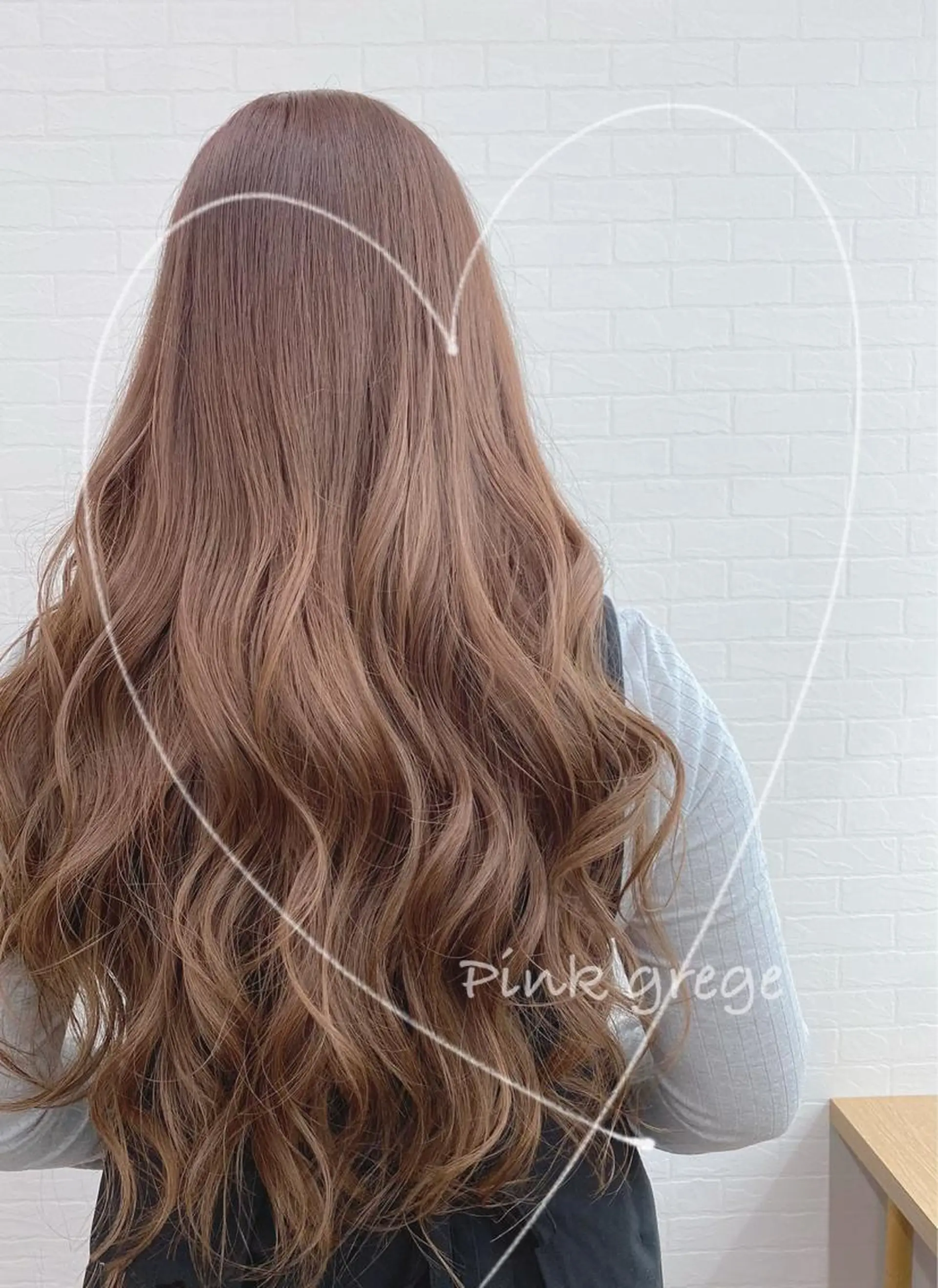 ロング カラー ピンクカラー GRANLUSSO 〜グランルッソ駅前店所属・木口 嘉美のヘアスタイル