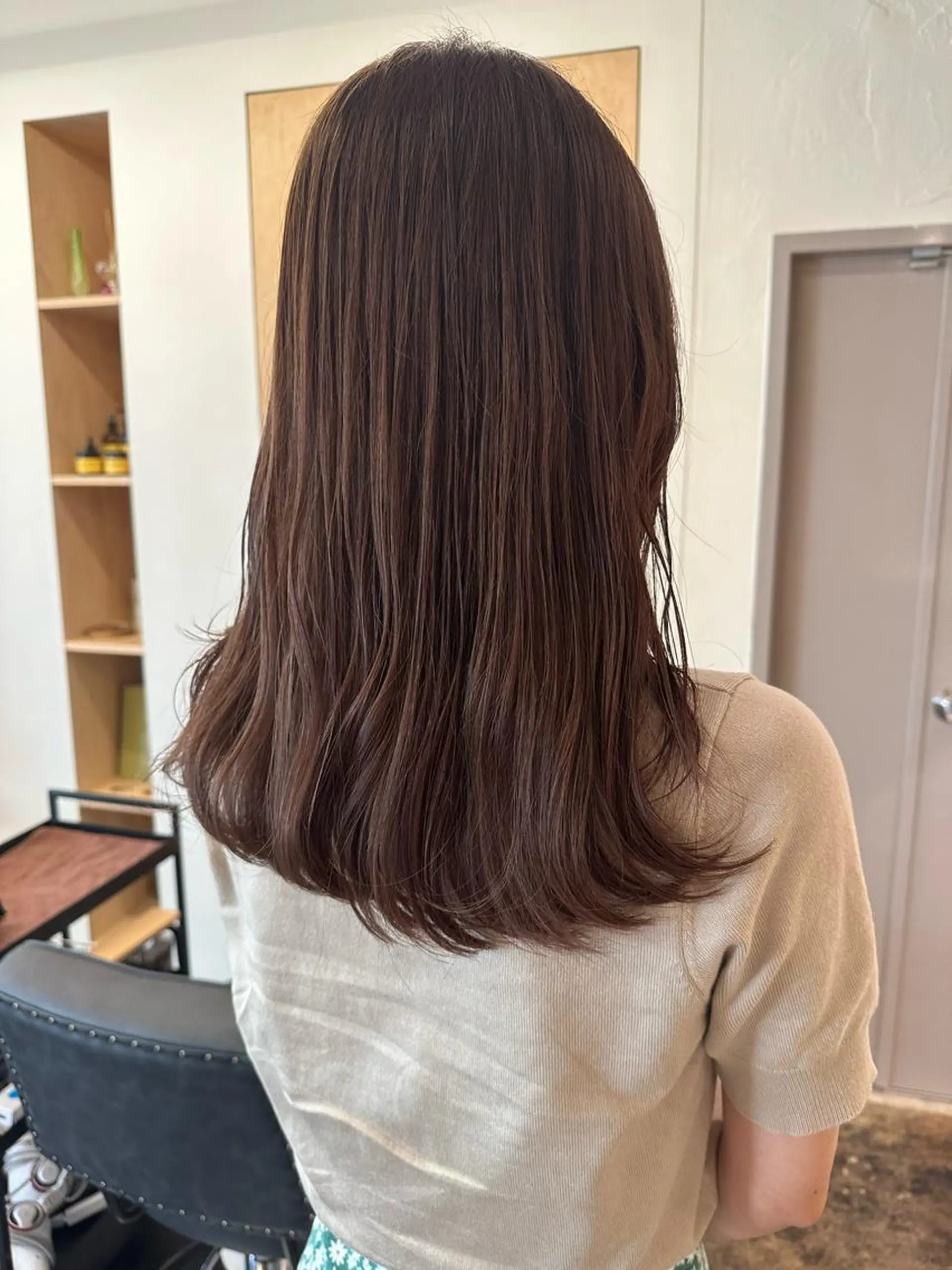 ロング カット ヘアカラー トリートメント yupi🐈⬛ レイヤー/パーマのヘアスタイル