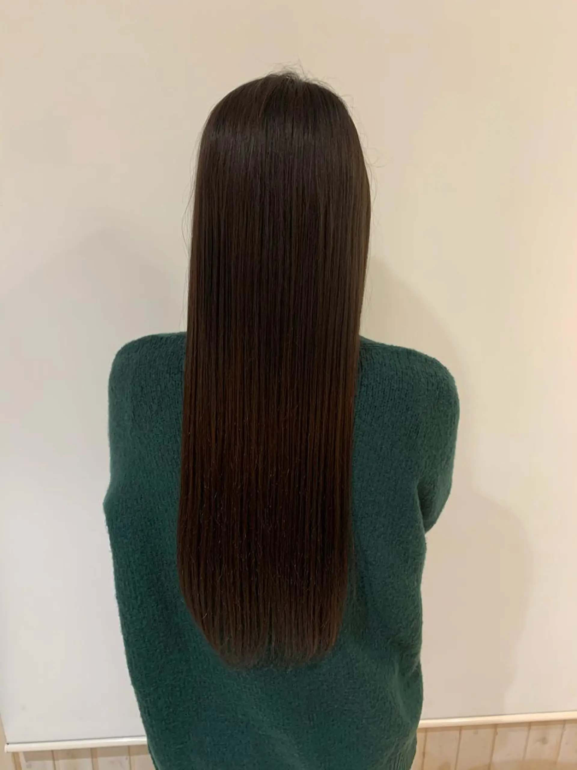 ロング くせ毛 新宿/韓国レイヤー 髪質改善カラー/角所のヘアスタイル