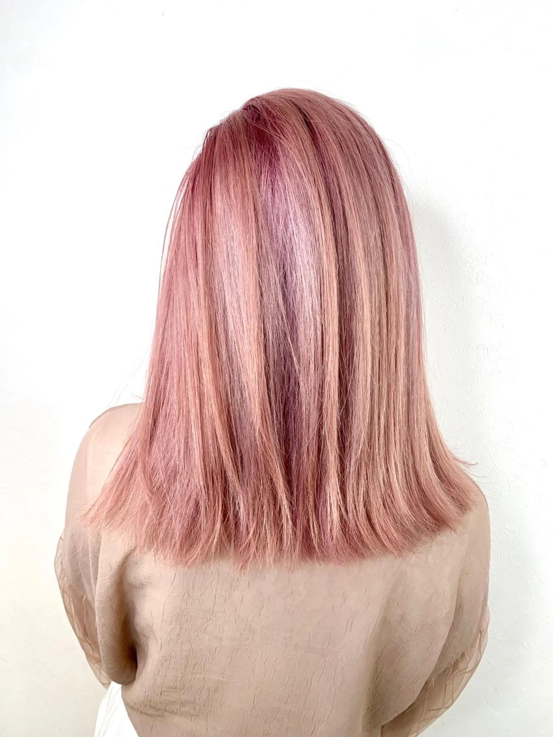 セミロング カット ヘアカラー トリートメント 髪質改善×縮毛矯正 HairDr.LINO駒沢【リノ】所属・mam. mamicoのヘアスタイル