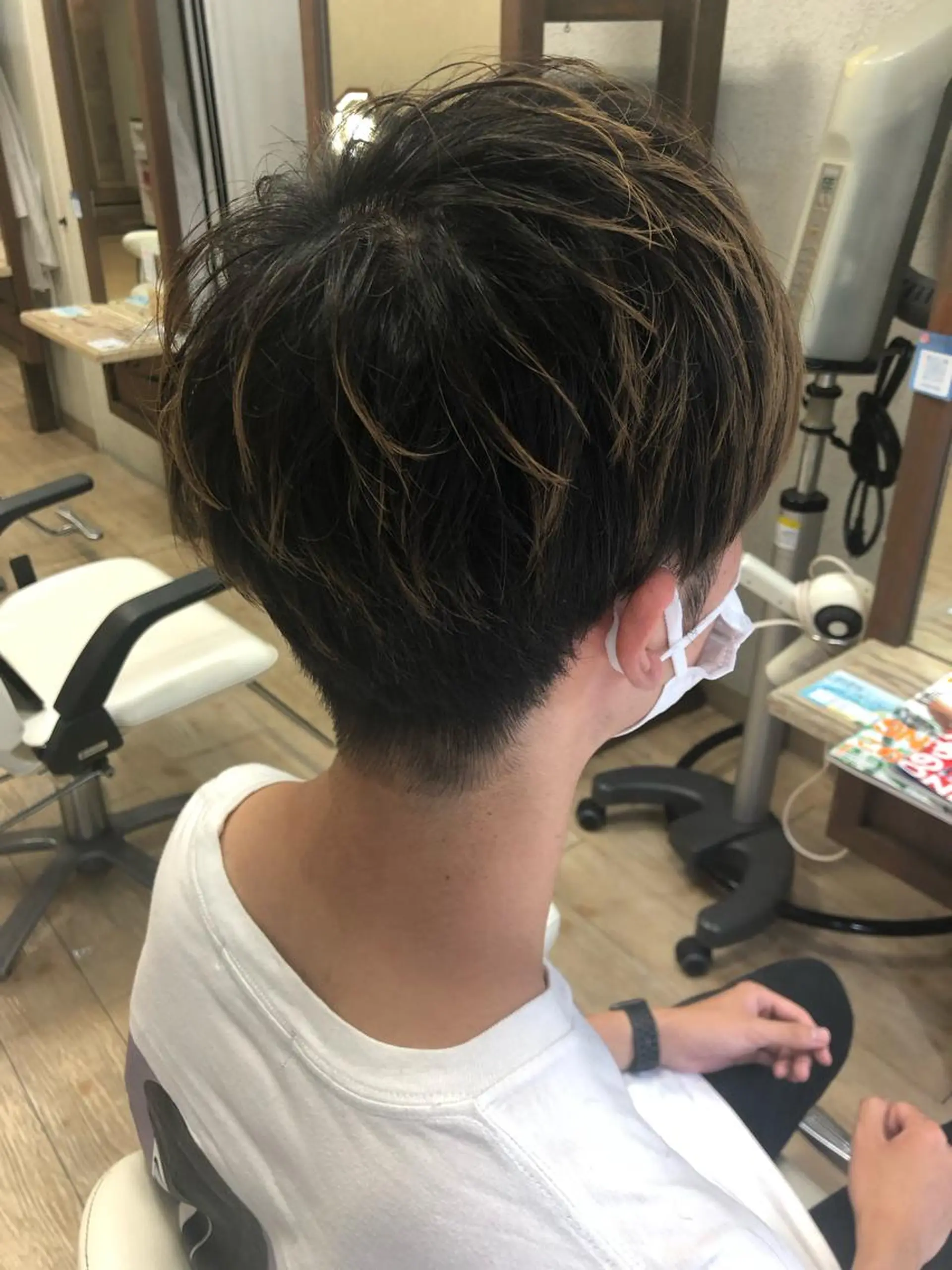 メンズ 阿部 美咲のヘアスタイル