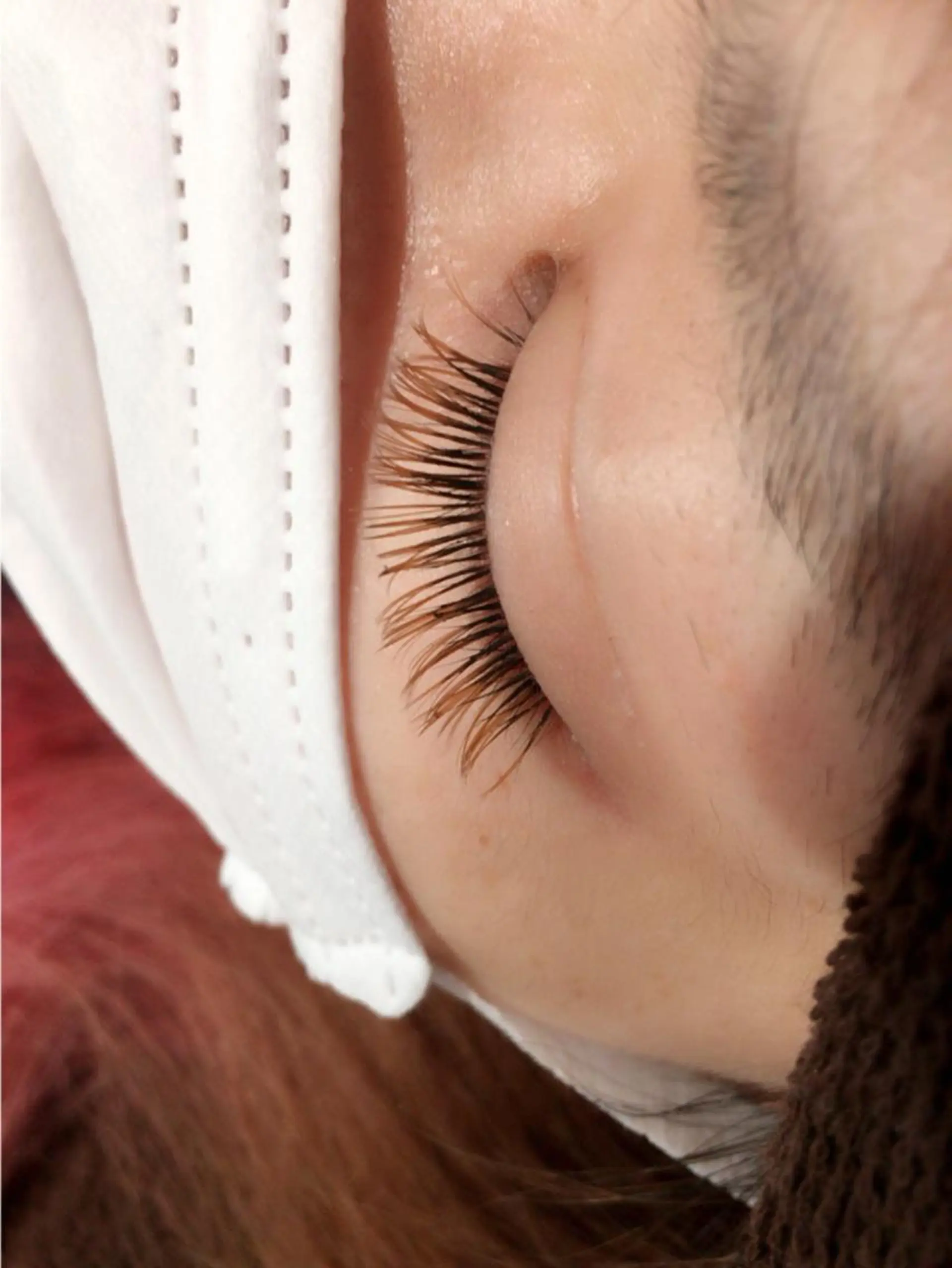 マツエク・マツパ カラーマツエク due hair 京都駅前店 MILBON オージュア認定サロン【デューヘアー】所属・ハイトーンブリーチ 土坂 由志【京都】のヘアスタイル