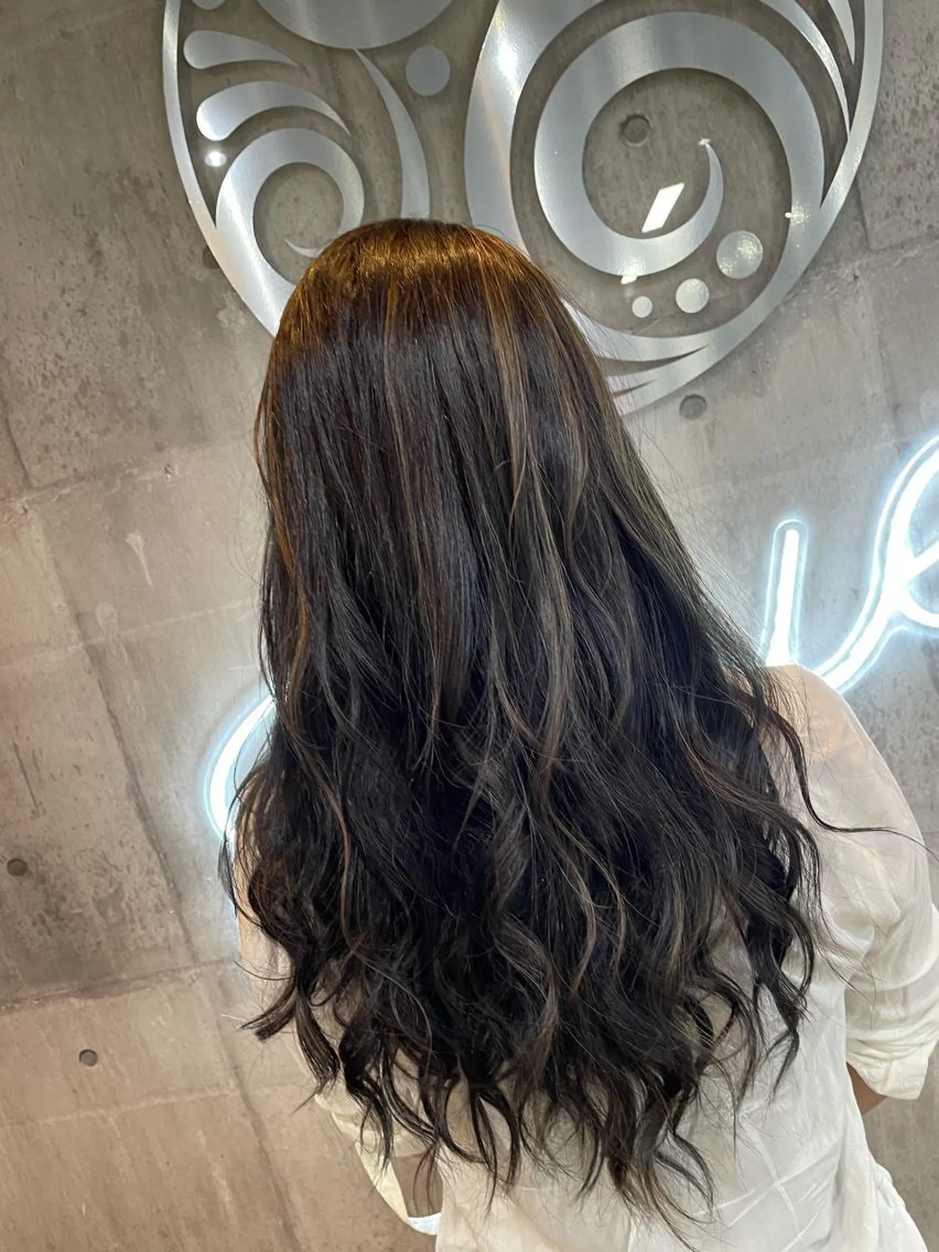 ロング カラー パーマ ヘアアレンジ メンズ キッズ ネイル マツエク・マツパ アイブロウ 北千住10分 肥高　壮汰のヘアスタイル