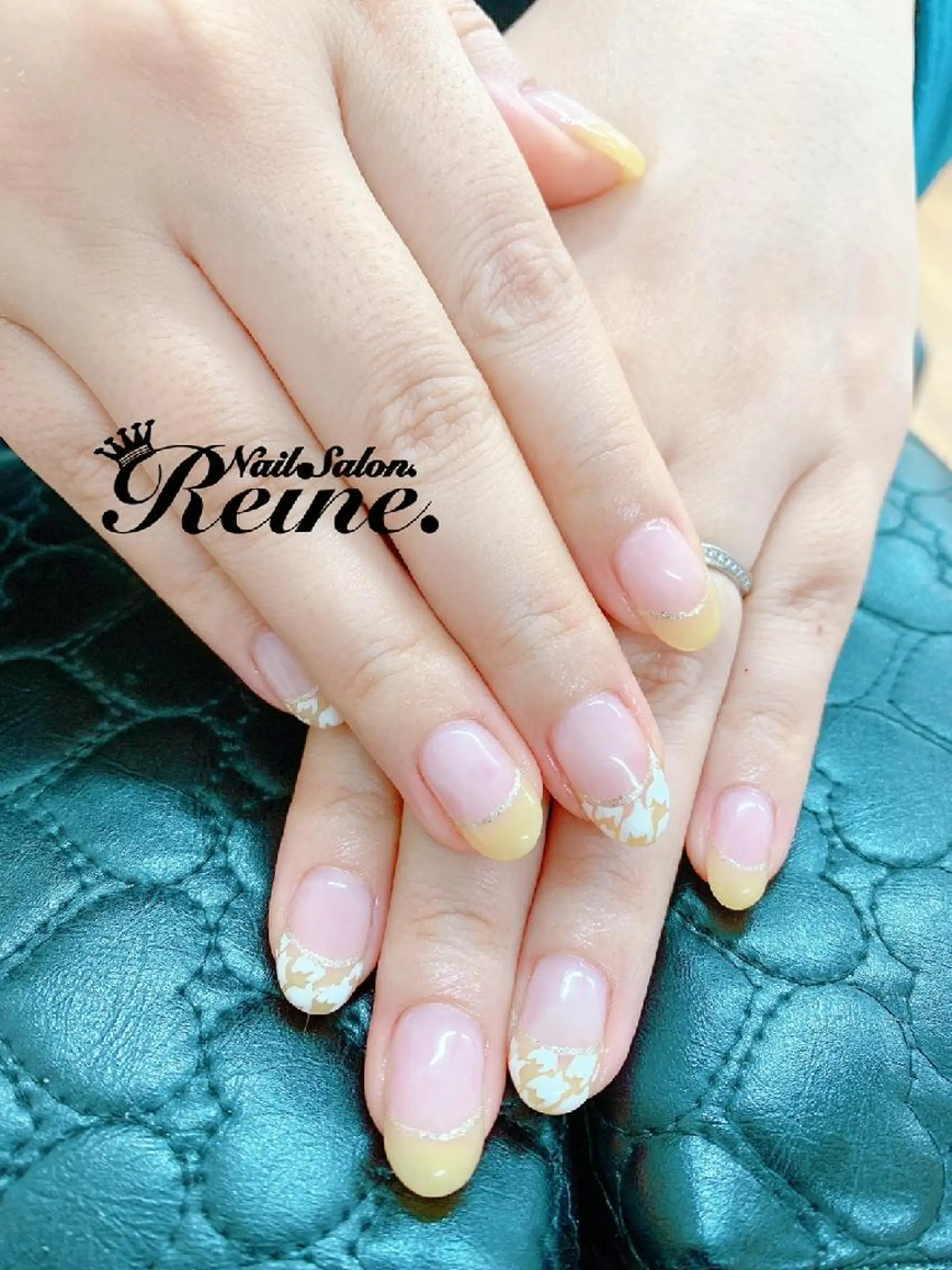 ネイル フレンチネイル Nailsalon Reine所属・玉栄 伶奈のネイルデザイン