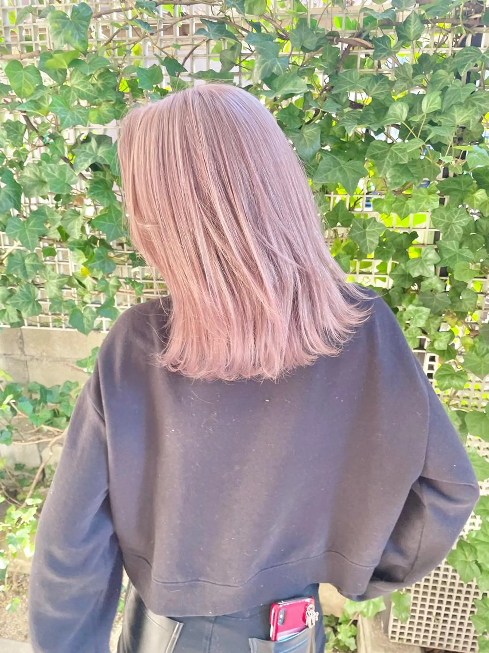 ミディアム ブリーチ指名 No１🏆RENのヘアスタイル