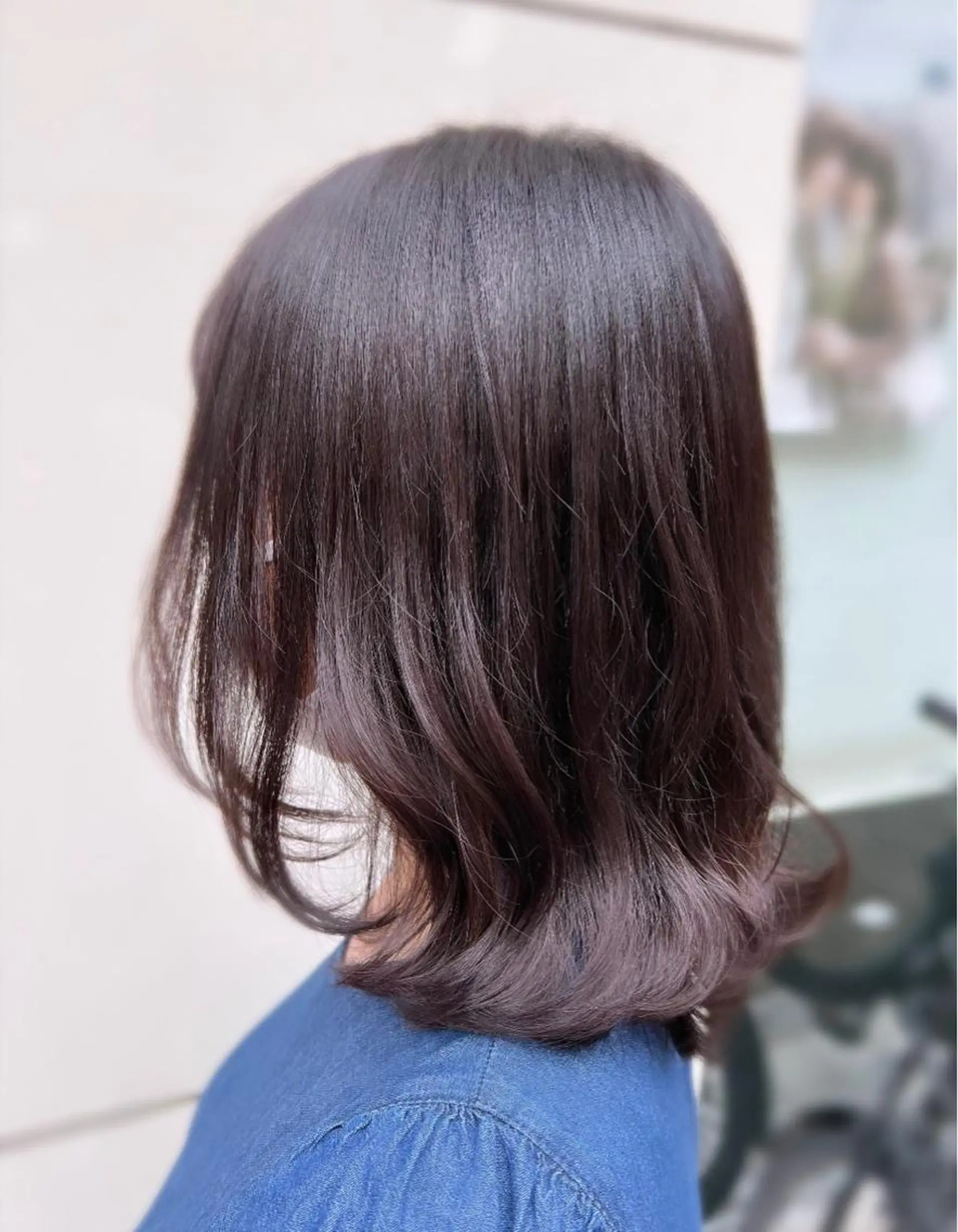 ミディアム カラー ベージュカラー ブラウンカラー ショコラグレージュ チョコレートブラウン ココアベージュ カット トリートメント 韓国ヘア ♡tomimaのヘアスタイル