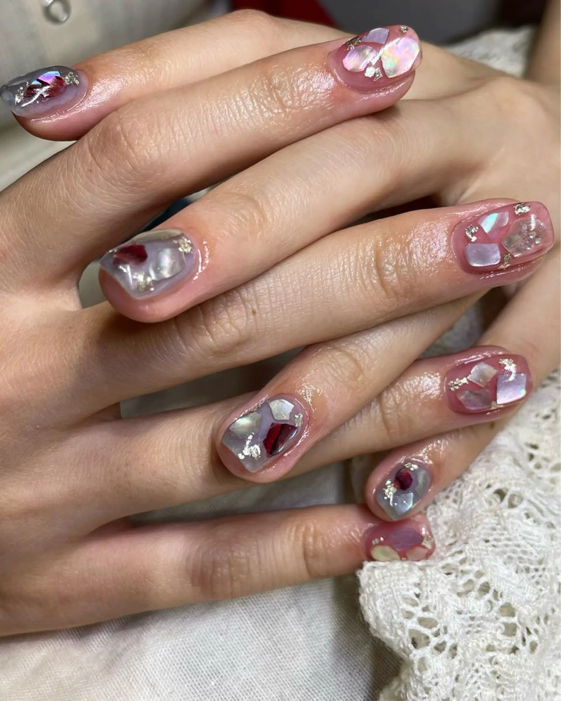 ミディアム m kaori𓃟のネイルデザイン