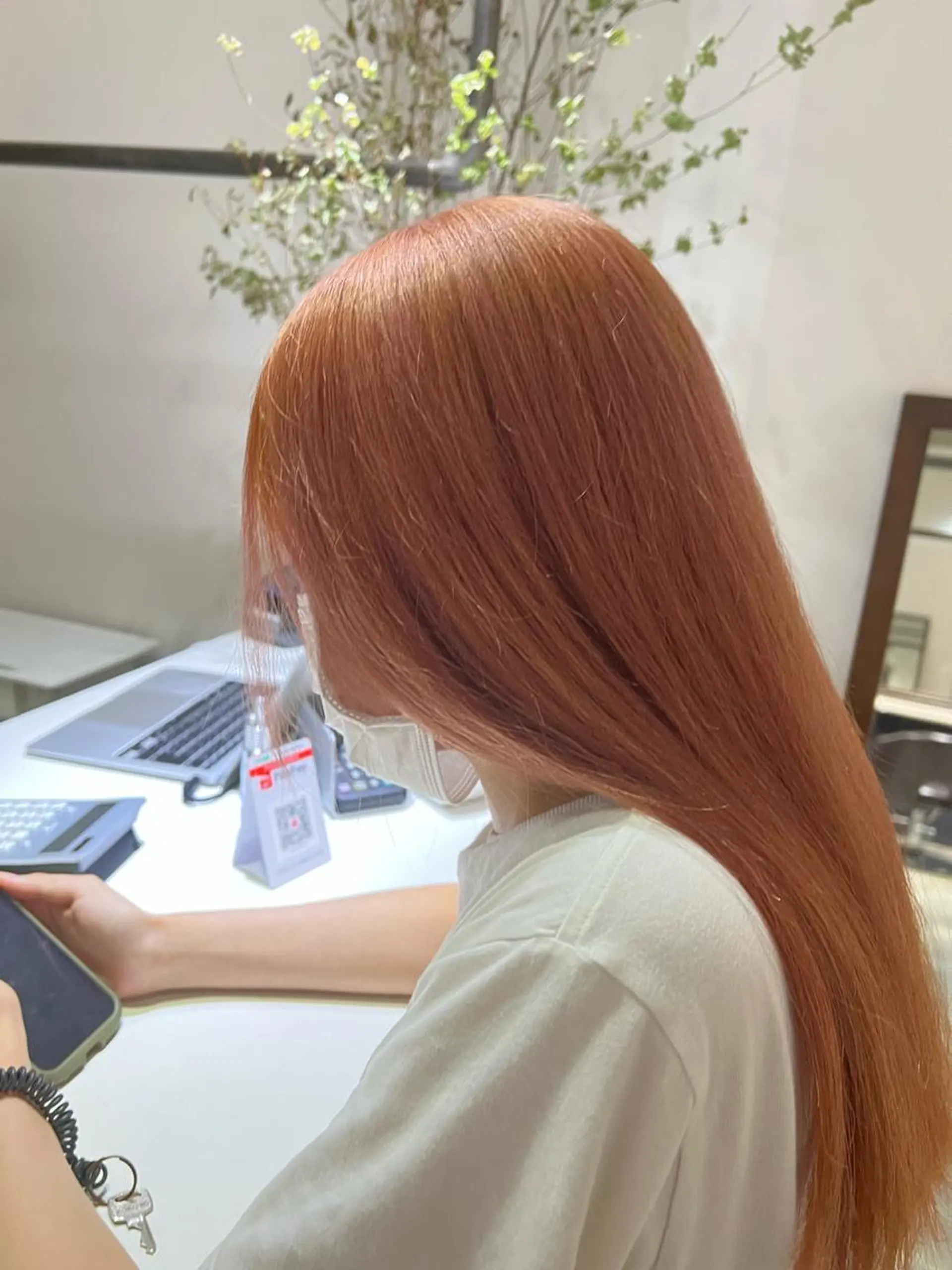 ロング カラー ケアブリーチ/ili 村上佳那多のヘアスタイル