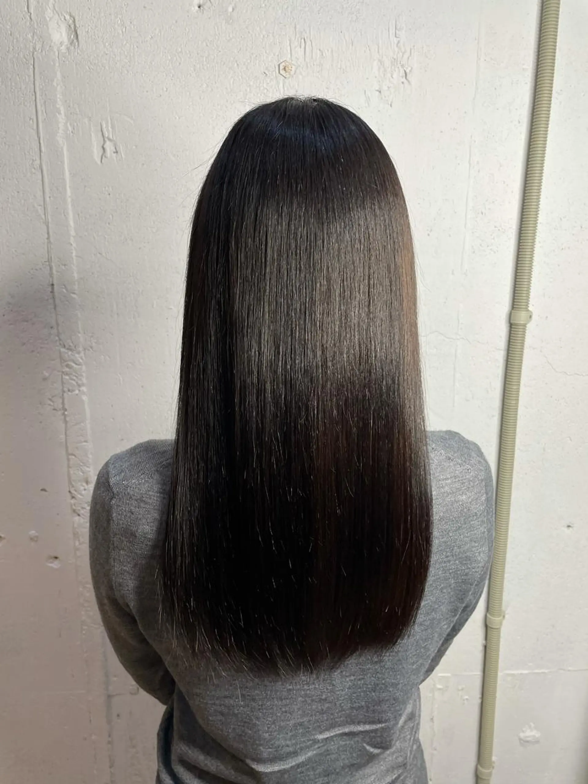 ミディアム パーマ ストレートパーマ カット トリートメント 💛丁寧さNo.🥇 🧸片山智裕💛のヘアスタイル