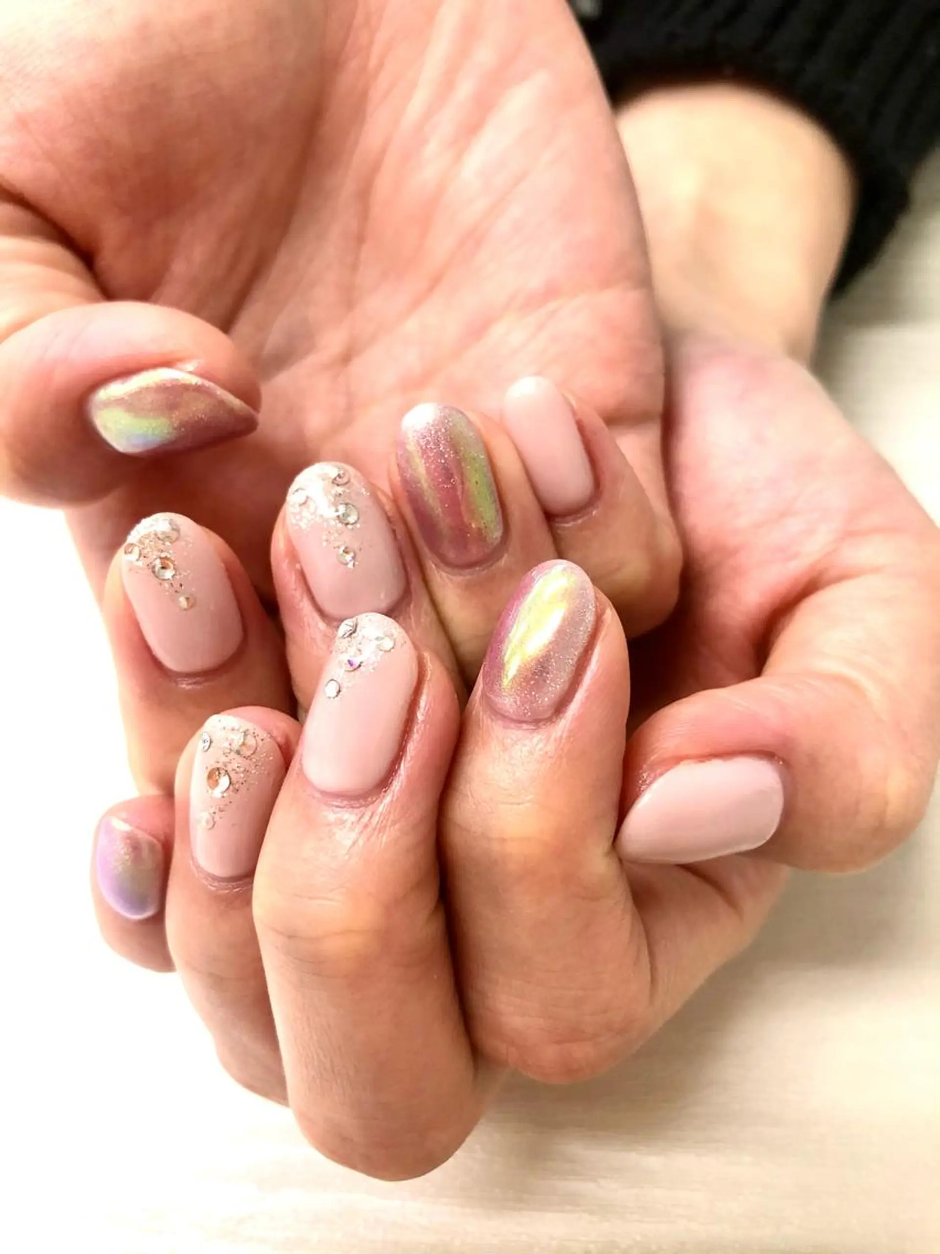 ネイル ミラーネイル 吉野✨ ネイルデザイナー✨のネイルデザイン