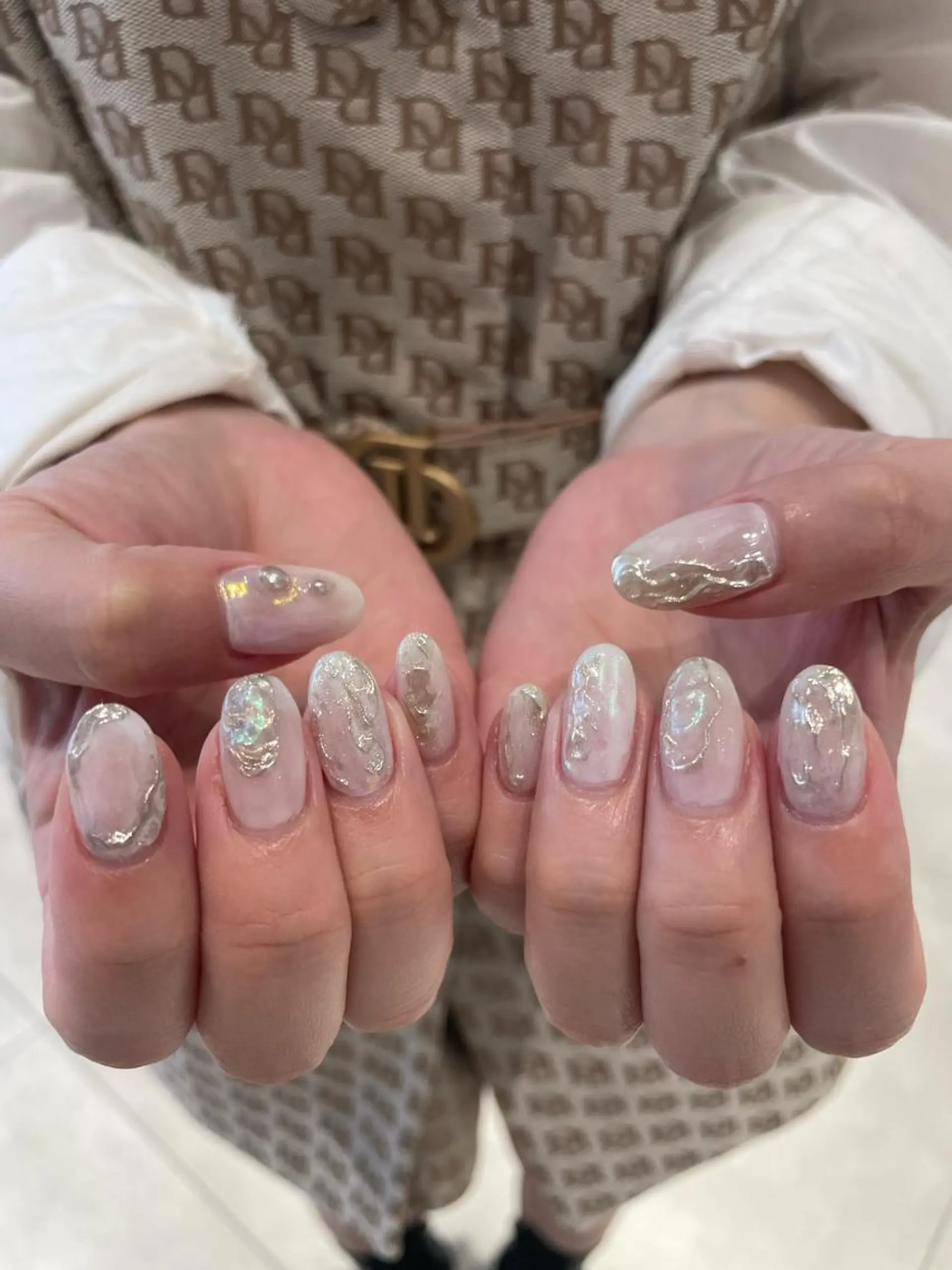 ネイル 【淡色color/ nail】maikoのネイルデザイン