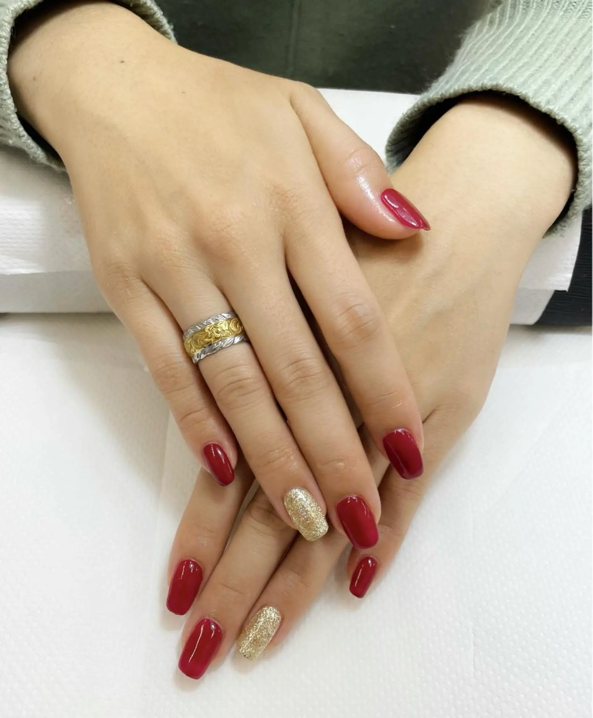 ネイル ボルドー Beauty Salon GIGI所属・GIGI AYA🦋のネイルデザイン