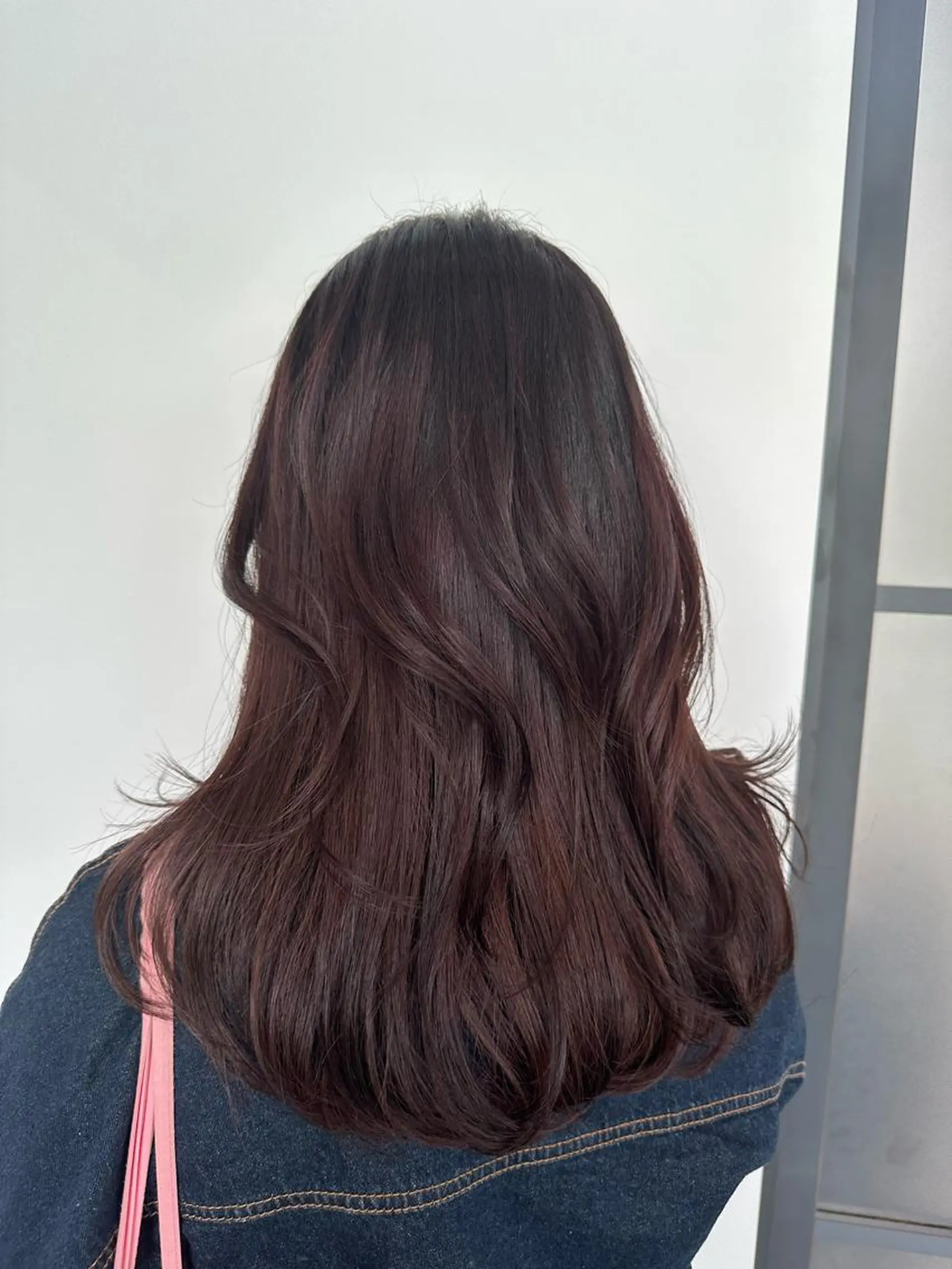 ロング カラー カット ヘアカラー トリートメント 韓国レイヤー✨ yasuko銀座のヘアスタイル