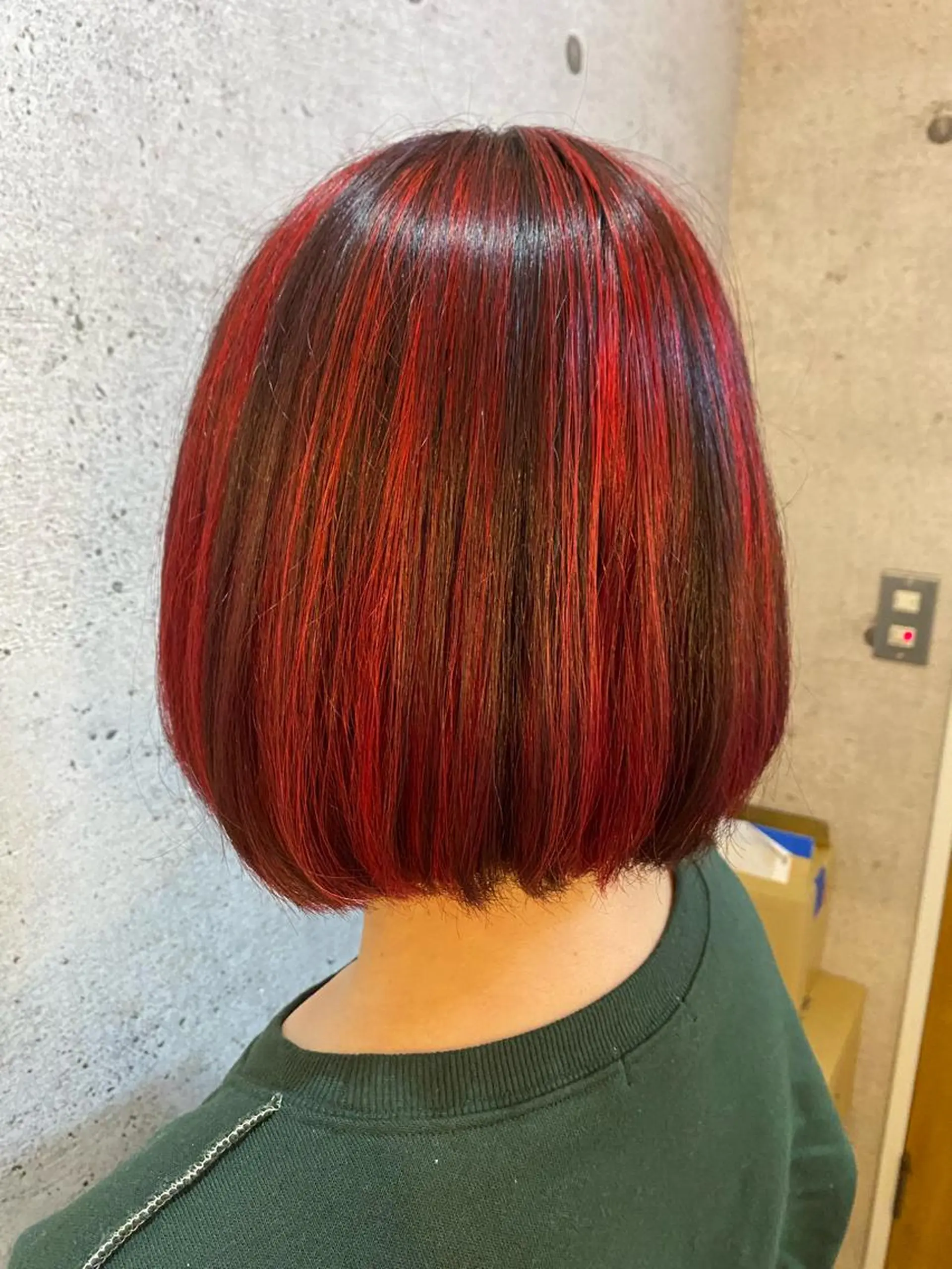 ミディアム カラー Ando Raycoのヘアスタイル