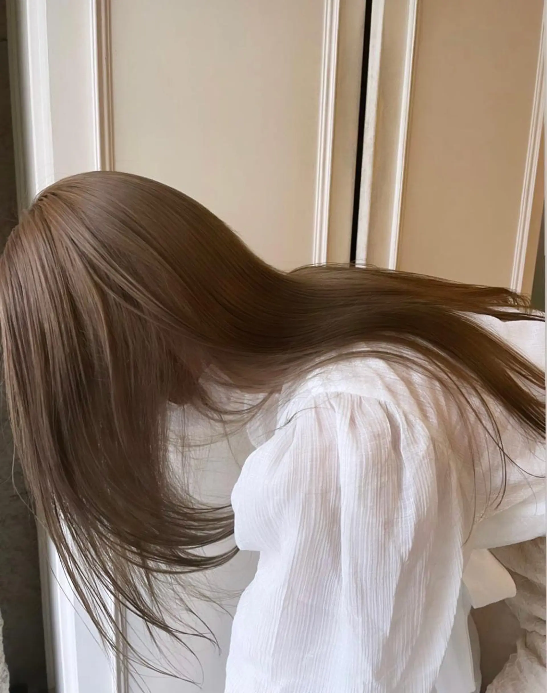 セミロング カラー パーマ ヘアアレンジ メンズ キッズ ネイル マツエク・マツパ アイブロウ Kawakami kotomiのヘアスタイル