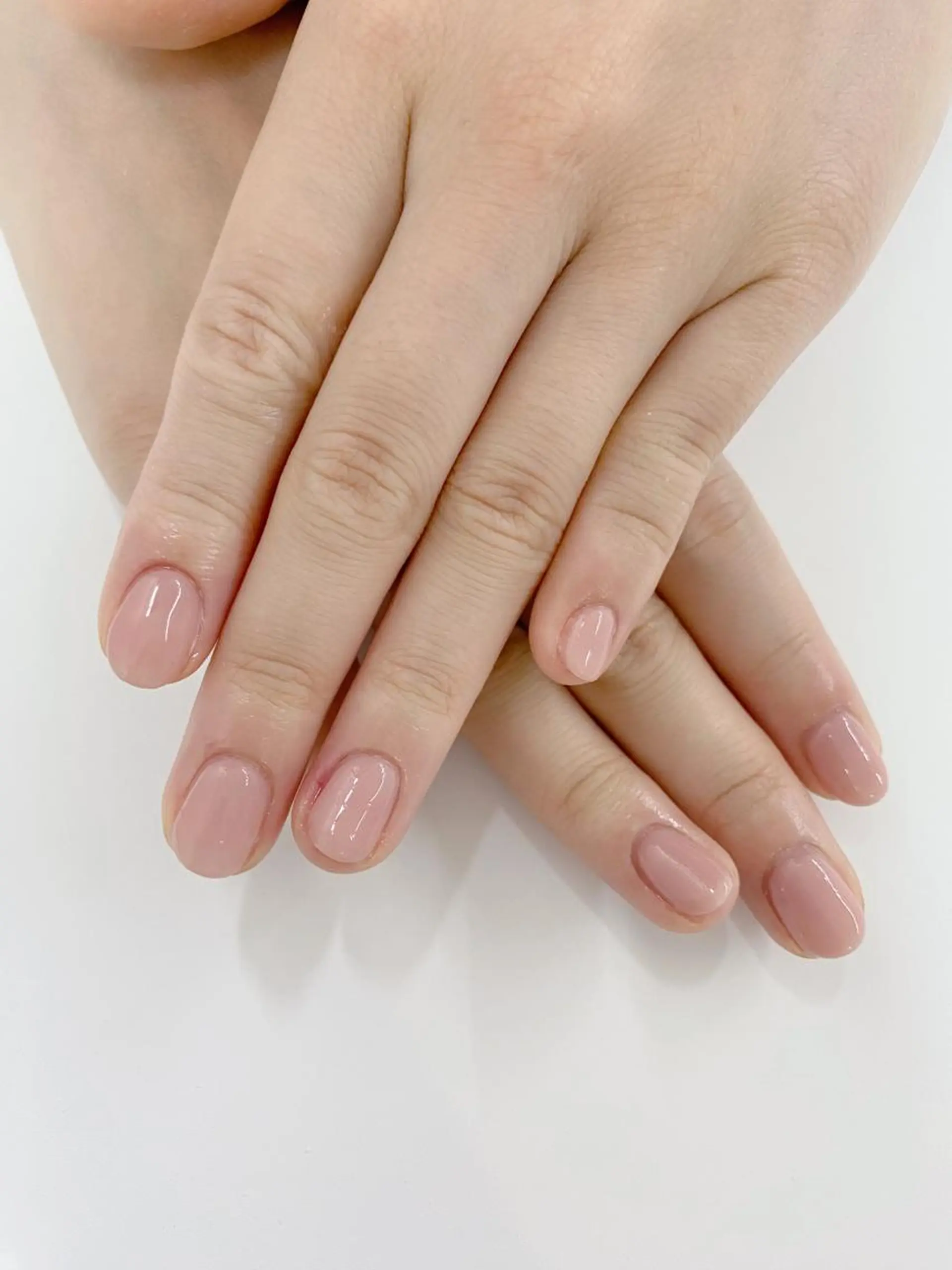 ネイル ワンカラーネイル ピンク Eos eyelash &nail所属・SHOKO SATOのネイルデザイン