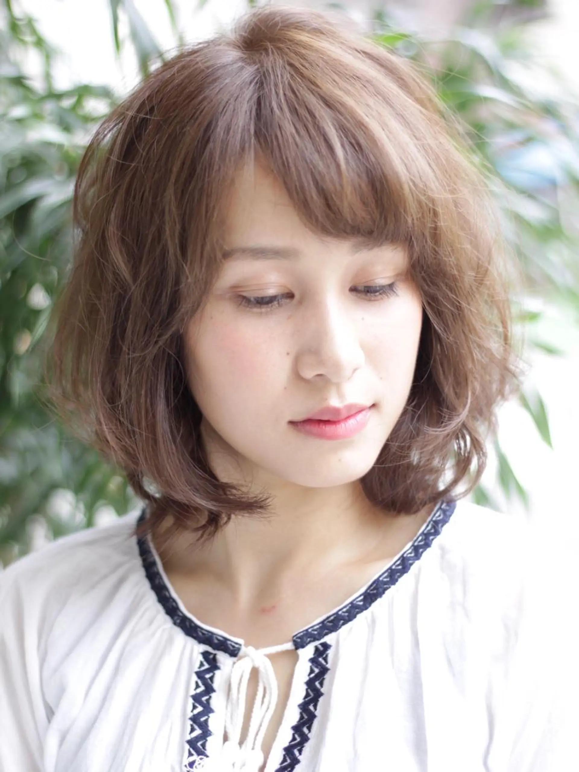 ミディアム 小林 拓也のヘアスタイル