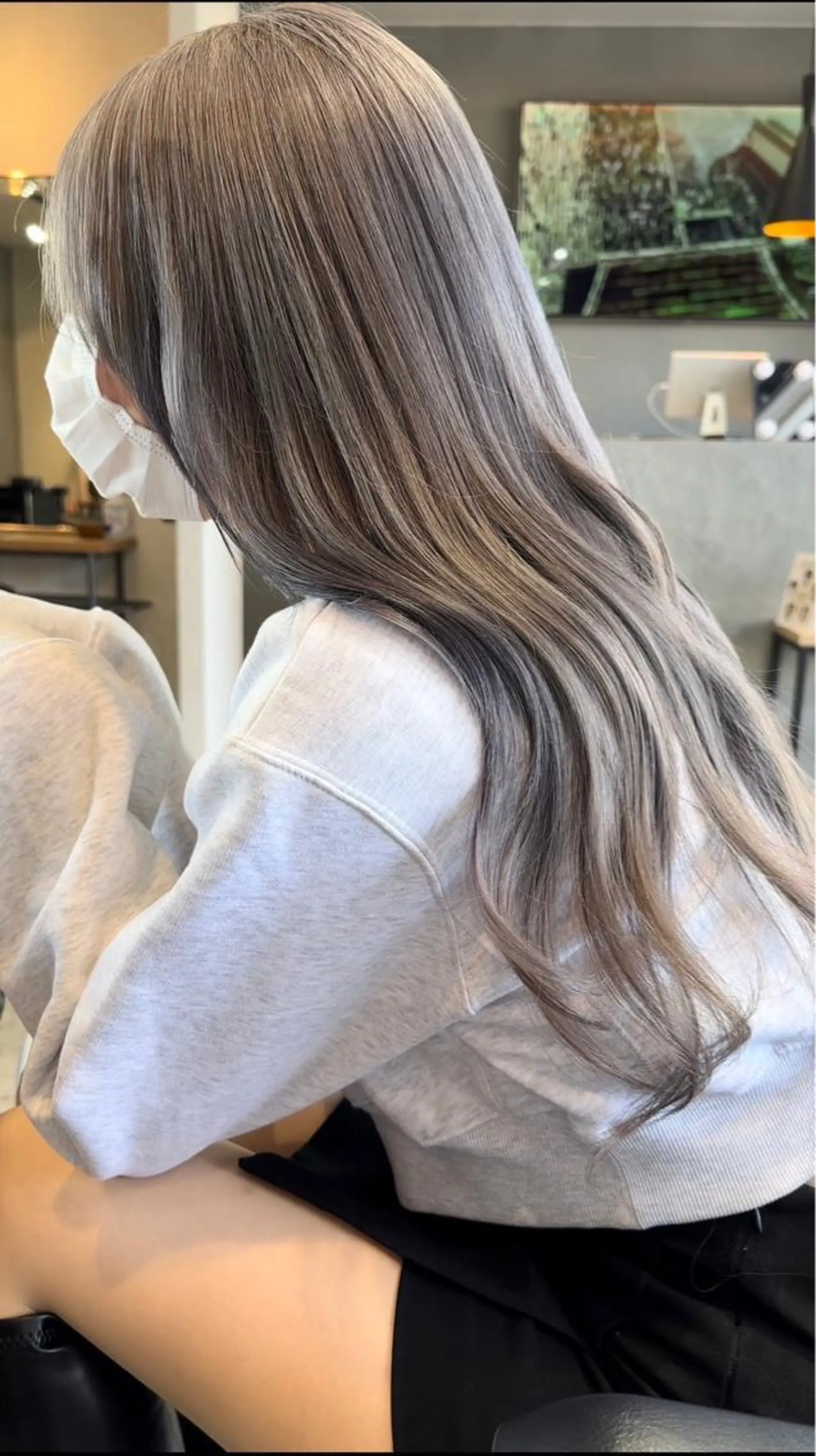 ロング 《nico》 髙橋秋花🖤🧡のヘアスタイル