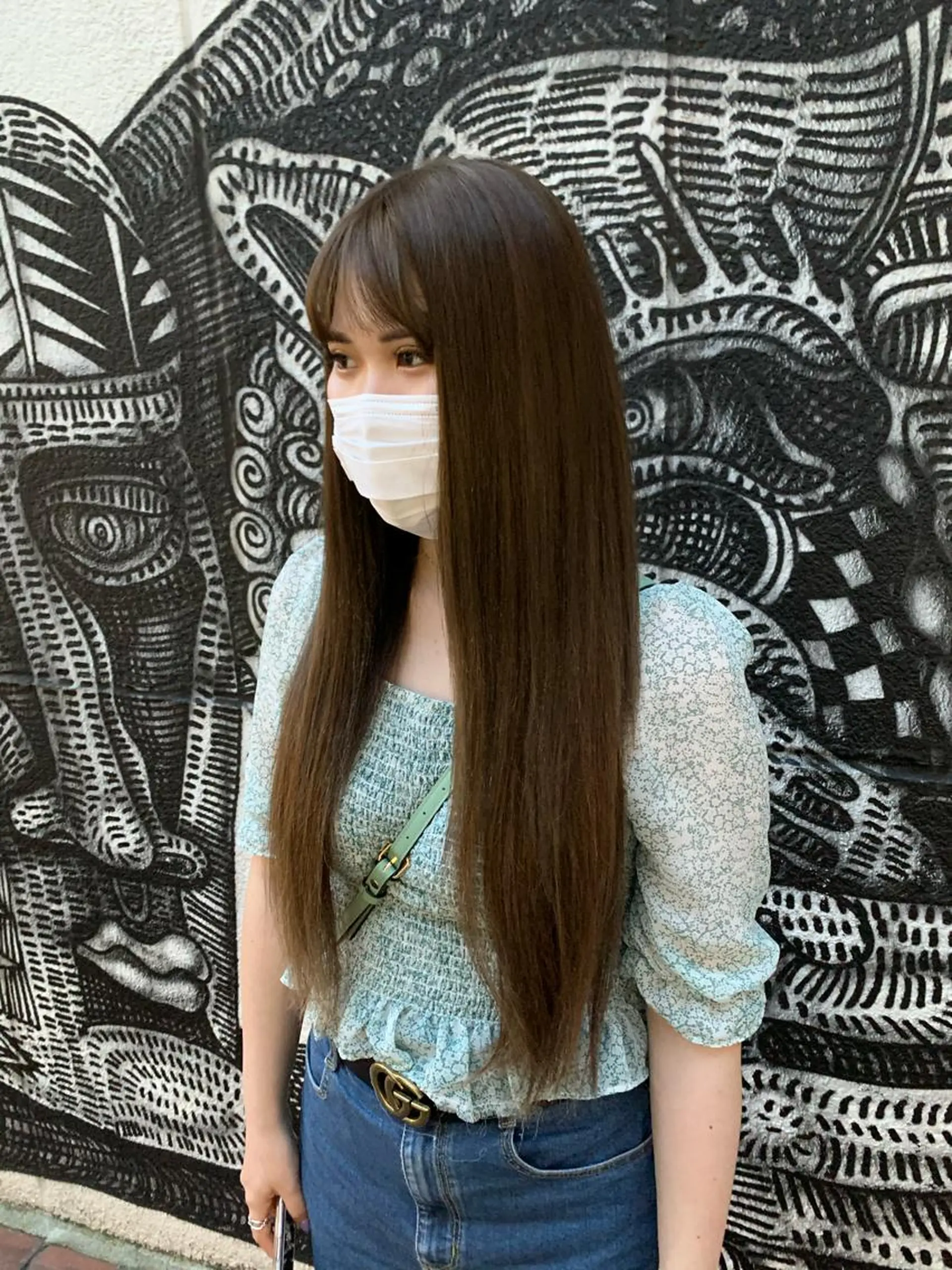 ロング カラー ヘアアレンジ 編み込みエクステ エクステ haco+所属・🌈派手髪エクステ ブレイズ🌈ひろとのヘアスタイル