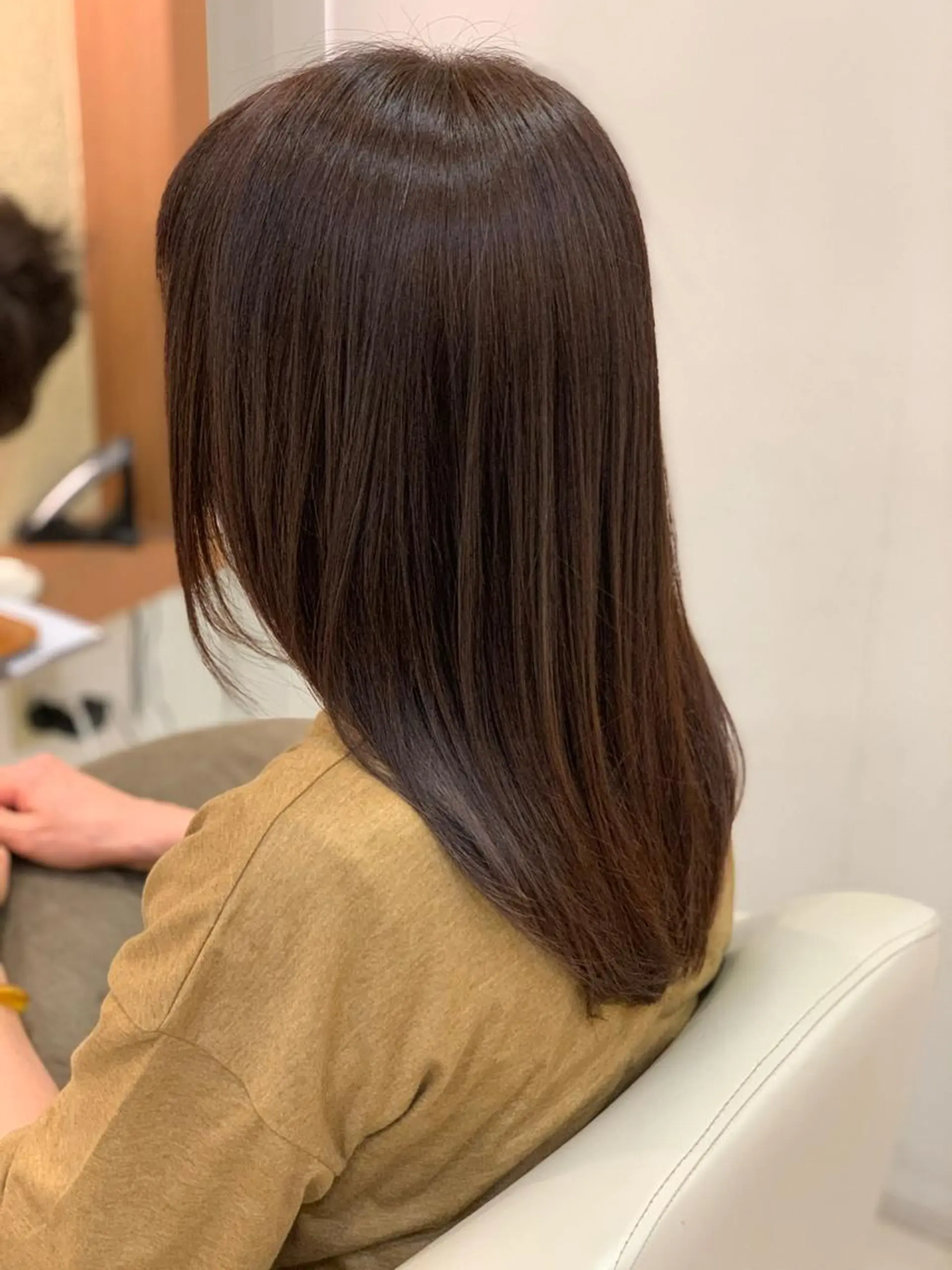 セミロング カラー トリートメント 頭浸浴×似合わせ HolyGrailのヘアスタイル