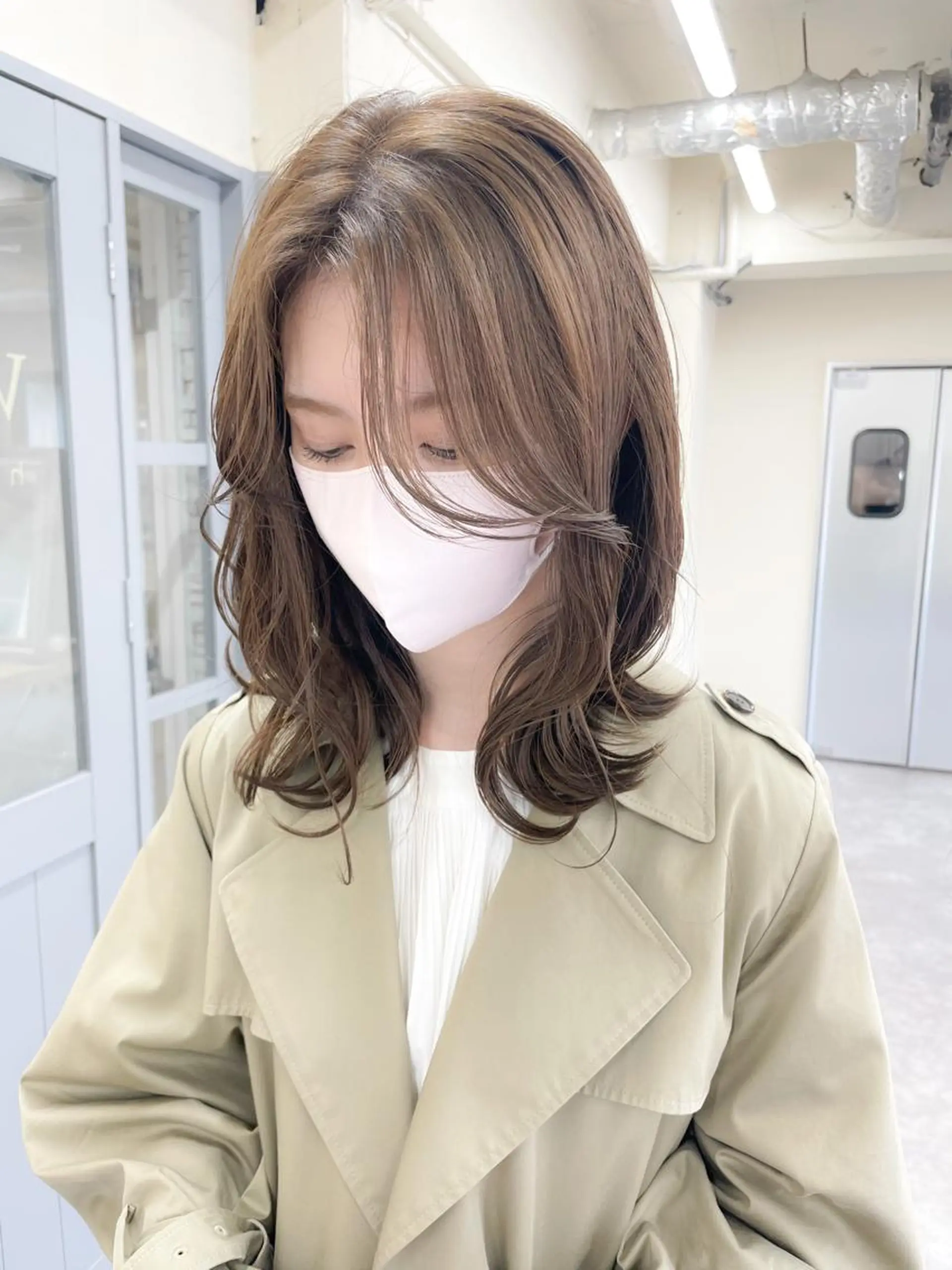 セミロング warme所属・メンズパーマ メンズ特化ryoのヘアスタイル