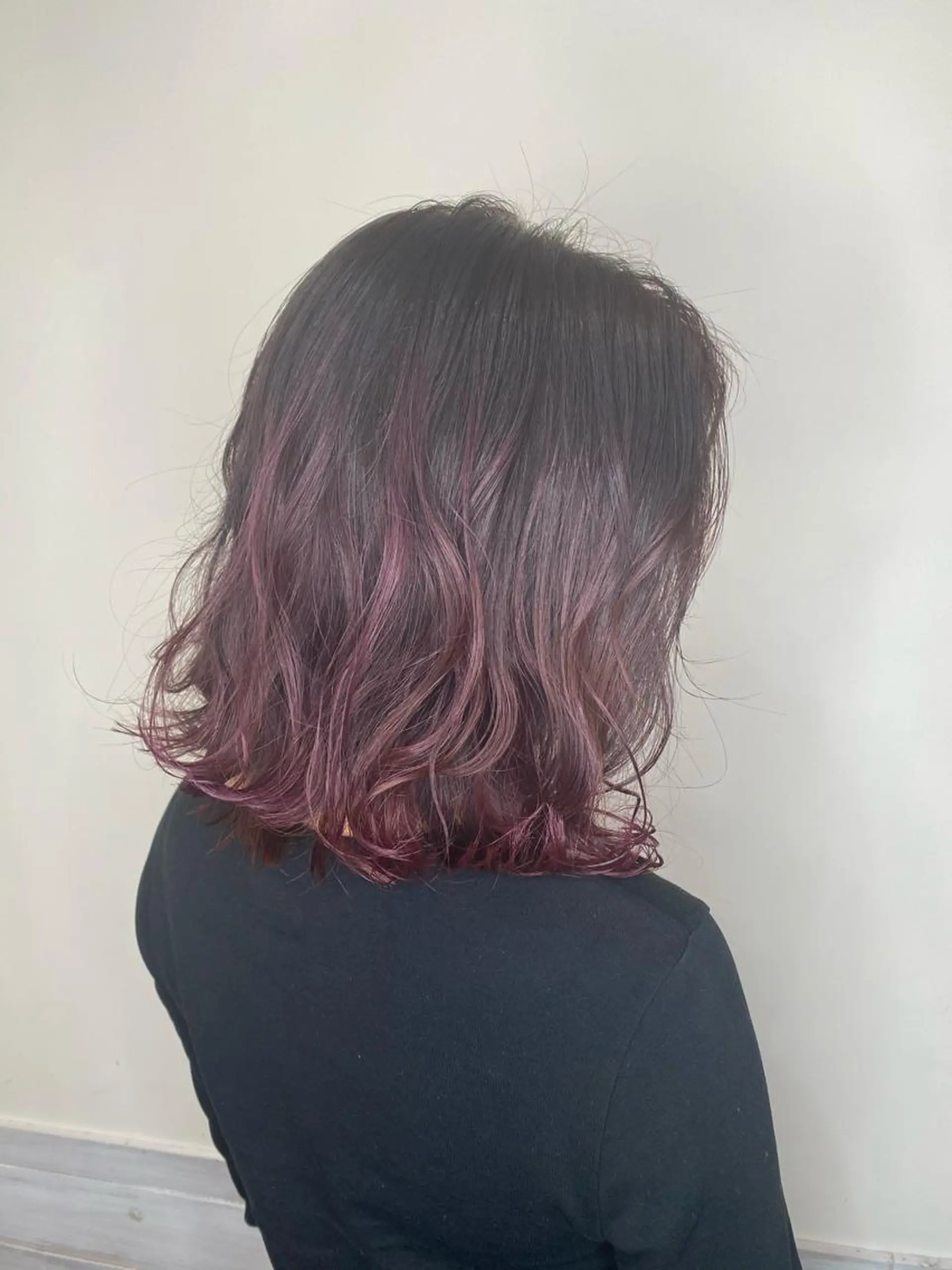 ショート カラー ヘアアレンジ ブリーチ ブリーチなしカラー ピンクカラー アイラッシュ/美容室 個室/瀬戸 一菜のヘアスタイル