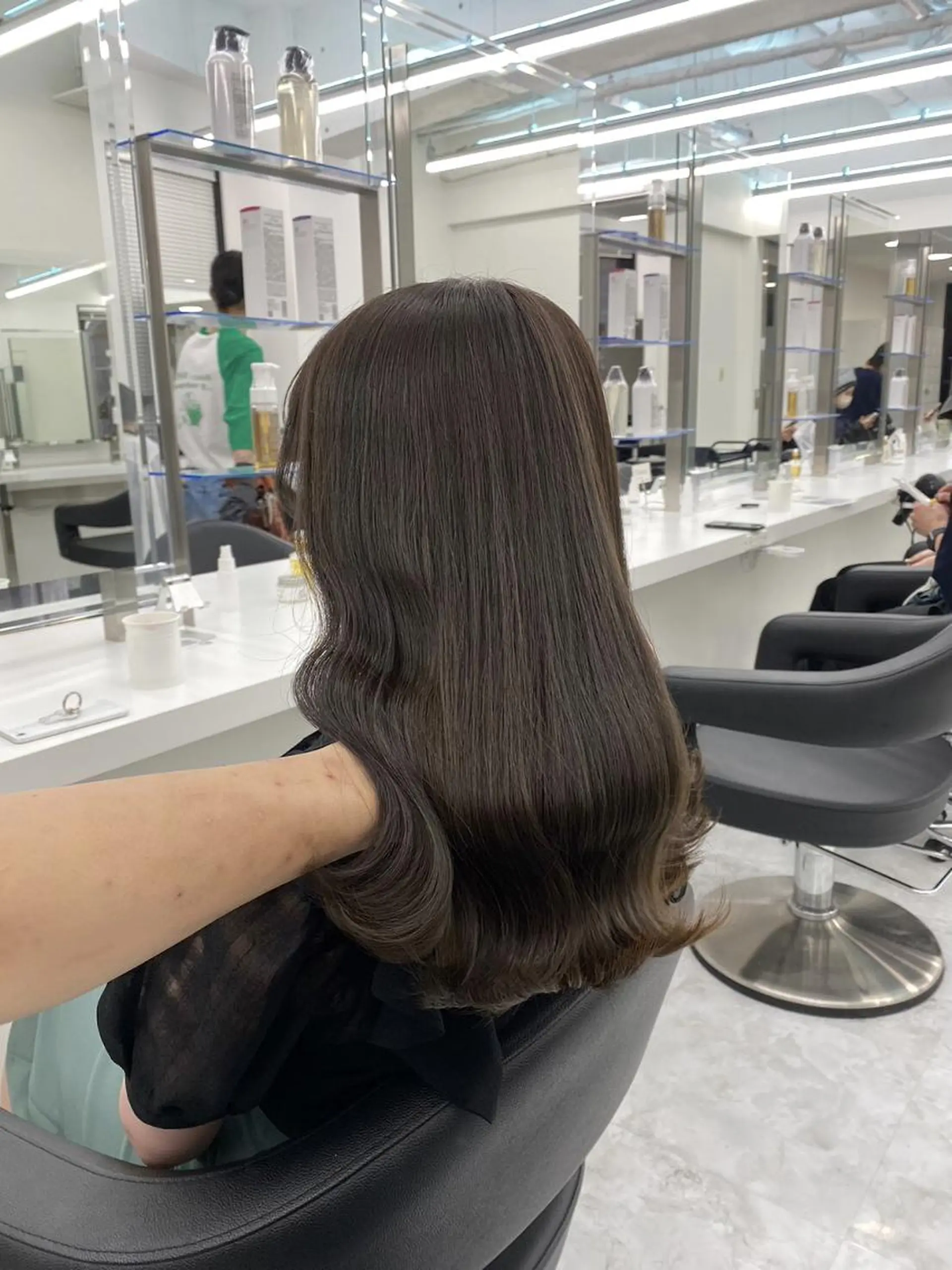 カラー ロング 似合わせハイトーン♡ みつきのヘアスタイル