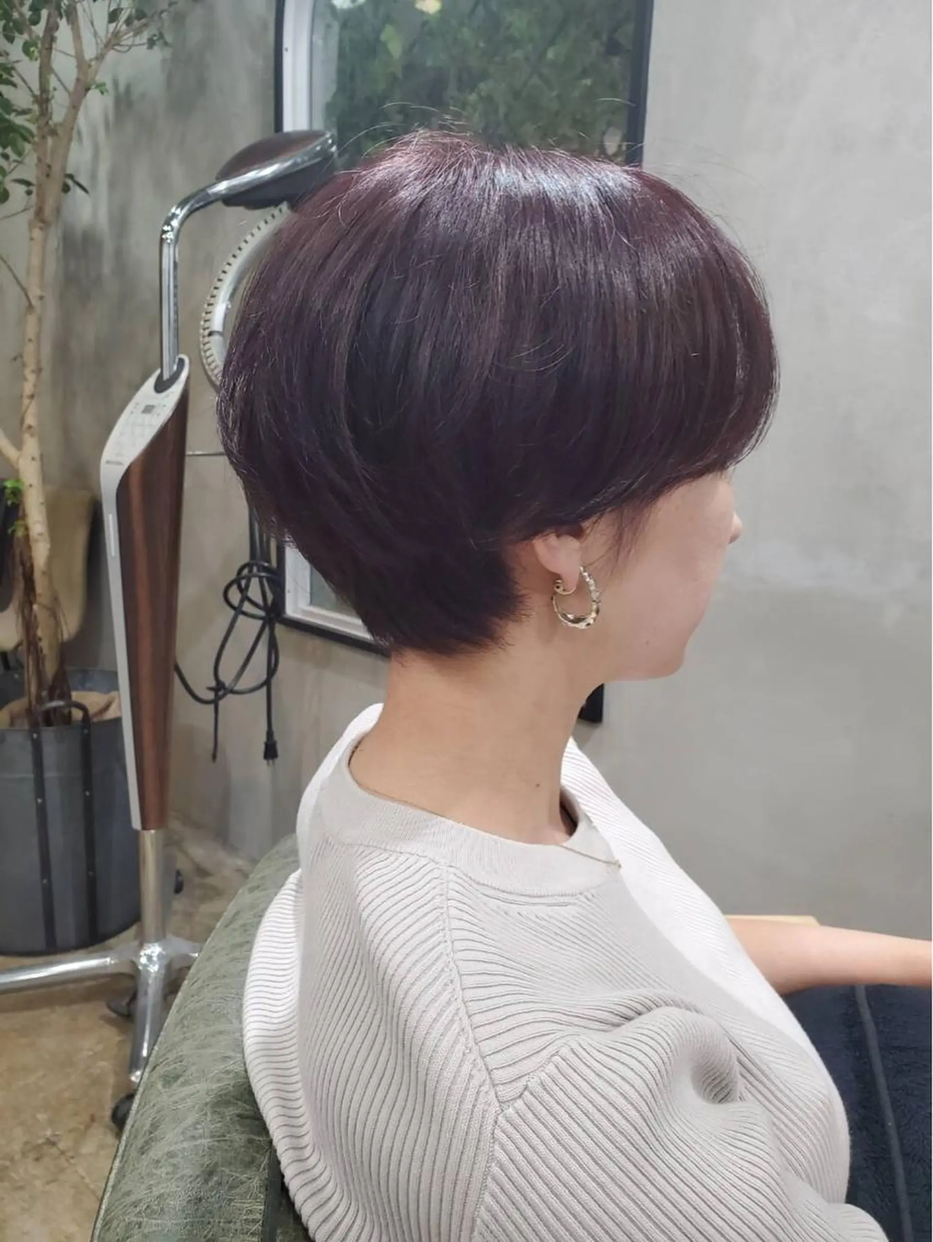 ショート カット ヘアカラー トリートメント Le Lien カジのヘアスタイル