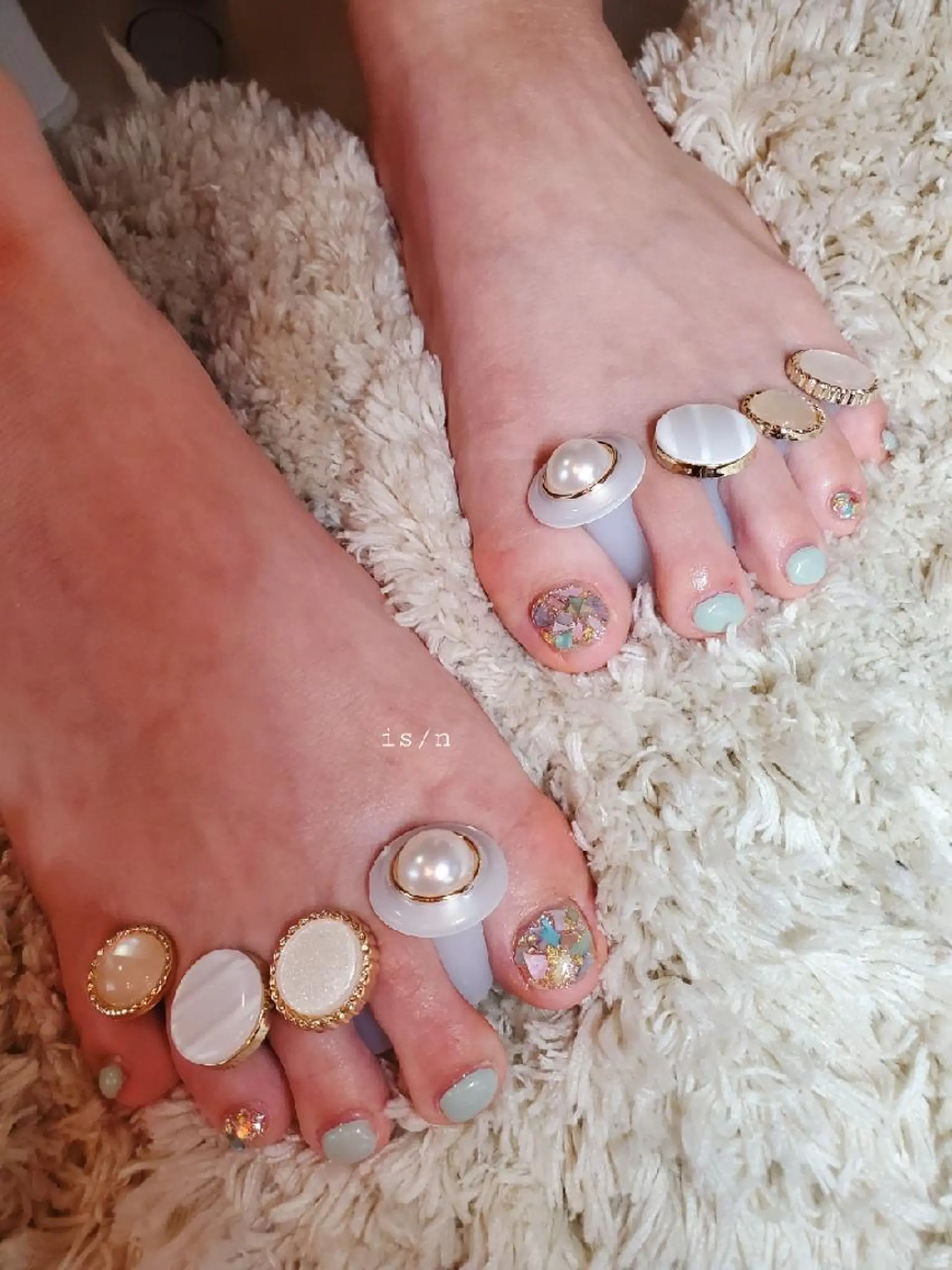 ネイル フットネイル 店長 佐藤のネイルデザイン