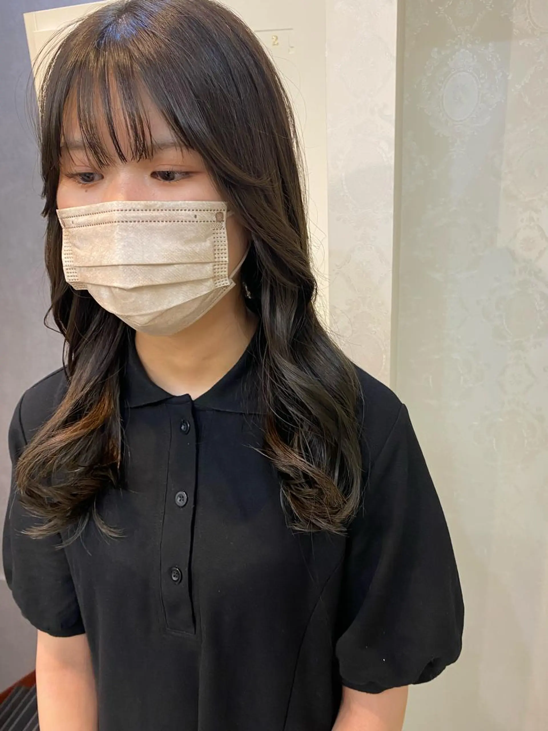 セミロング 似合わせカット カット ヘアカラー トリートメント ココロ☀️ CLUTCH天王寺店のヘアスタイル