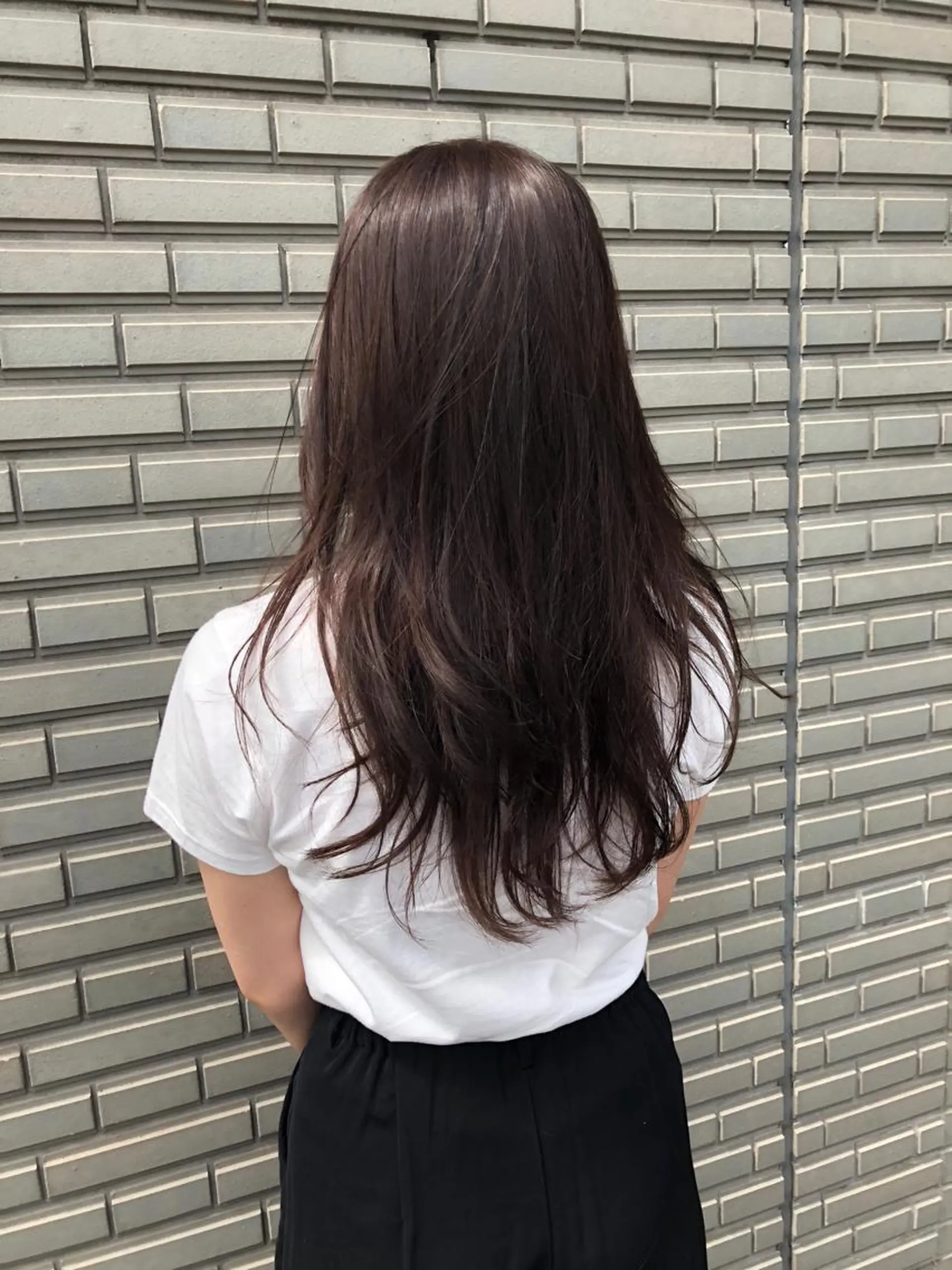 ロング カラー グレージュ omocha hair salon所属・大嶋 伸吾のヘアスタイル