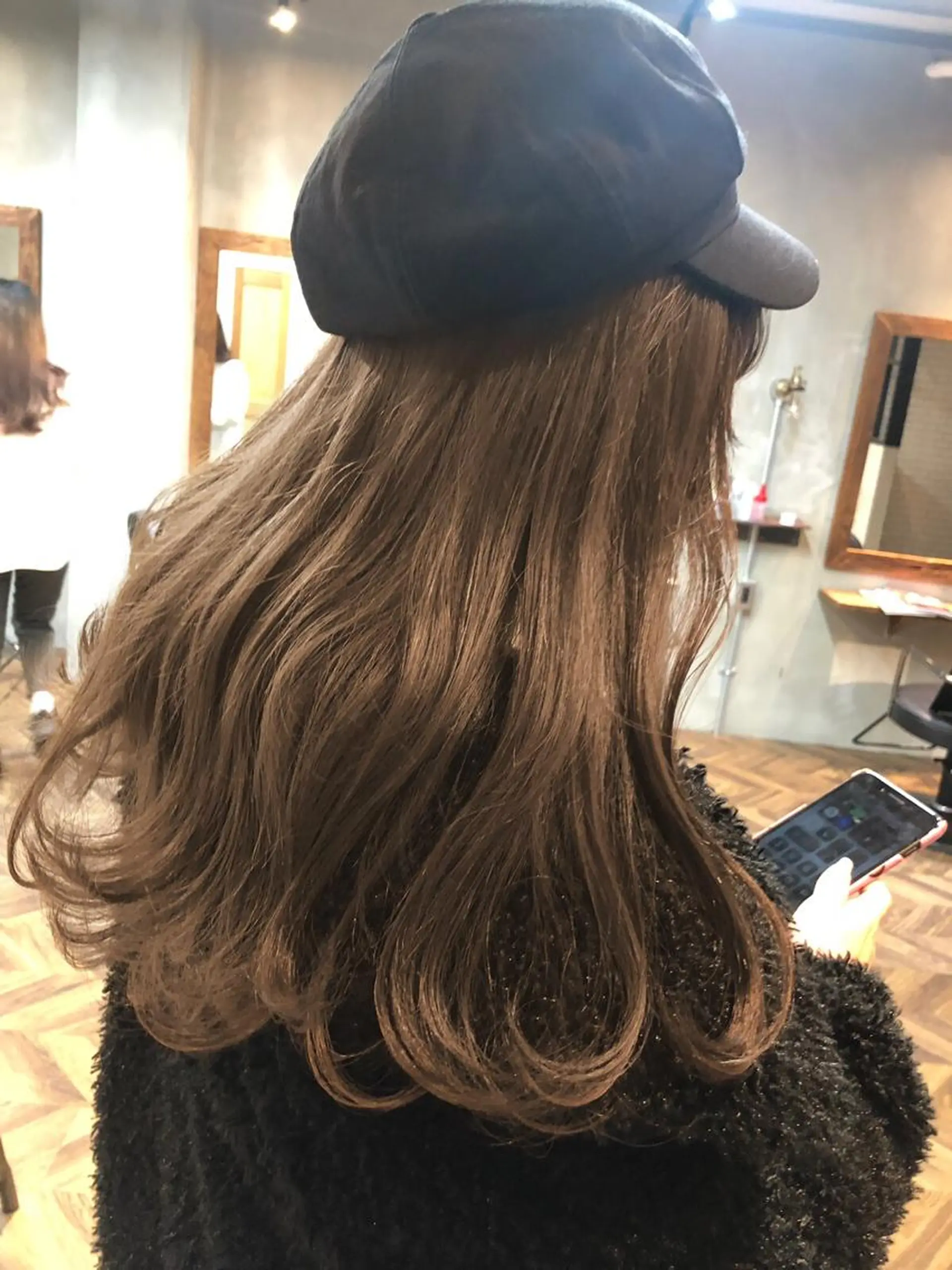 ロング カラー 遠藤 眞実のヘアスタイル