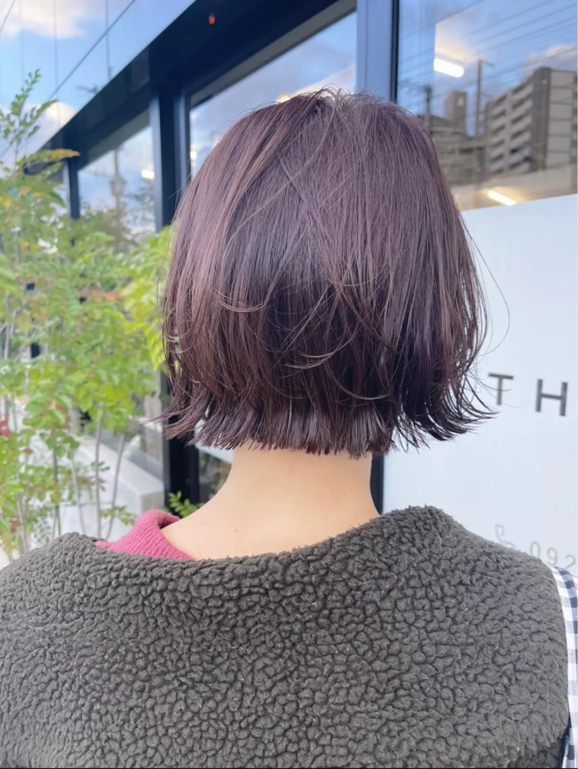 ショート カラー ブラウンカラー ピンクカラー ピンクブラウン ボブ くびれヘア ダブルカラー /まつ毛パーマ🎀のヘアスタイル