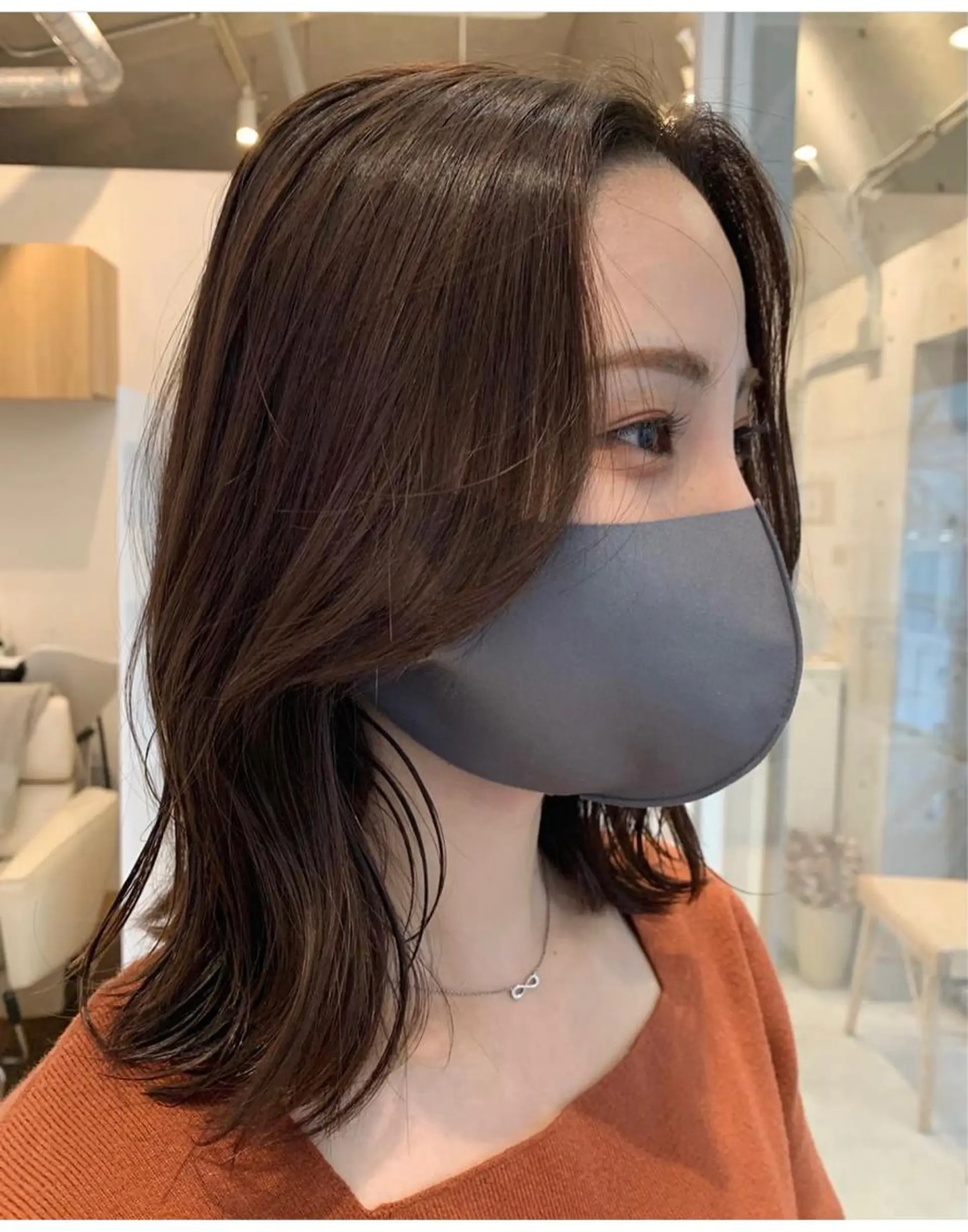 ミディアム ヘアカラー トリートメント 🎀透明感カラーෆ 🪄Maikoのヘアスタイル