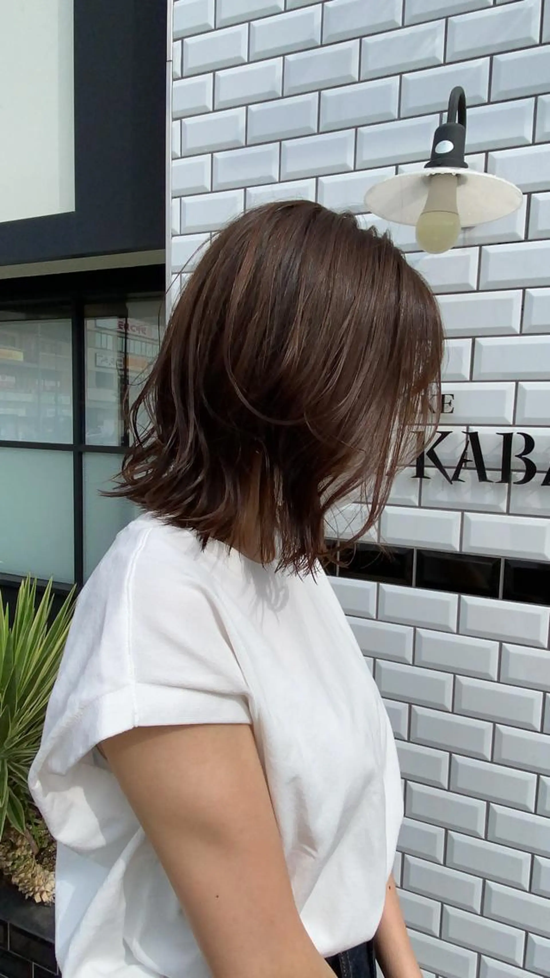 ショート カラー 丸尾 沙弥香のヘアスタイル