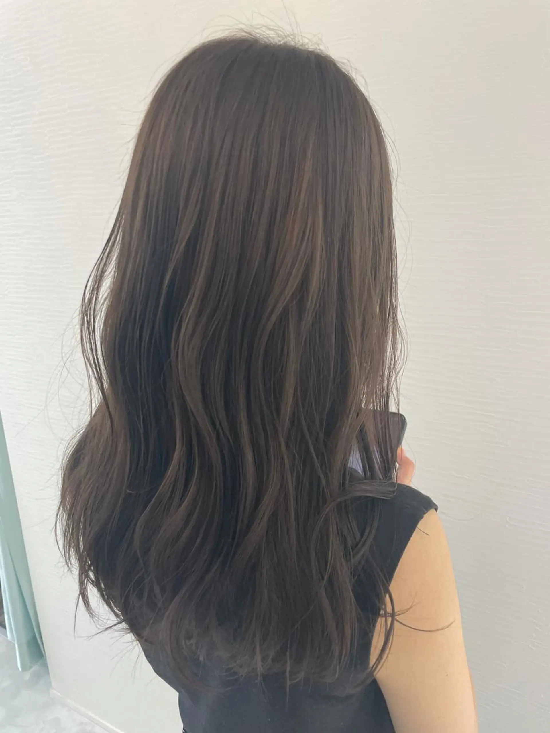 ロング カラー ベージュカラー カット ヘアカラー トリートメント shigeru cut club 神田久志本店＆lag所属・田島 仁美のヘアスタイル