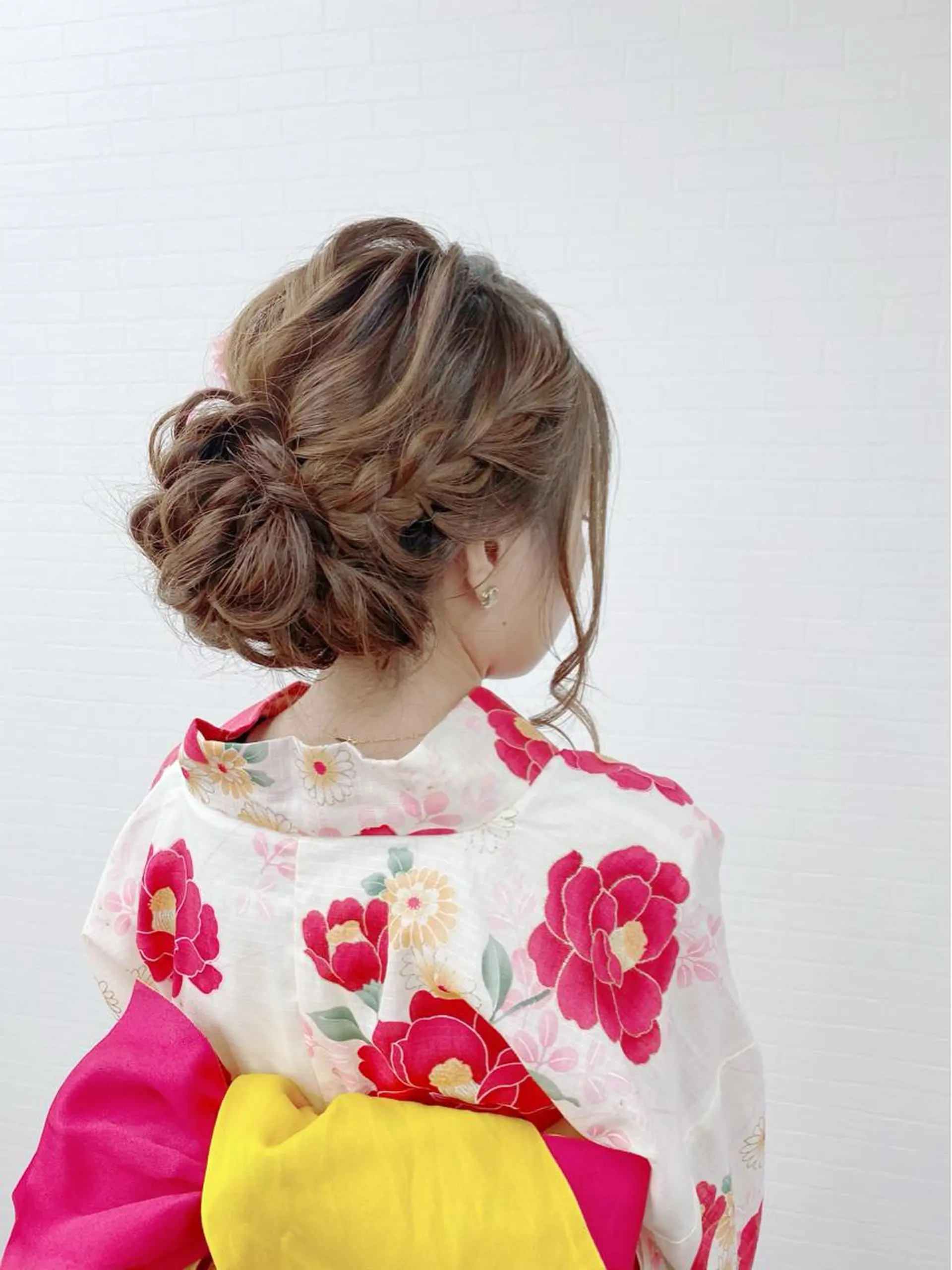 ヘアアレンジ 浴衣 GRANLUSSO 〜グランルッソ駅前店所属・木口 嘉美のヘアスタイル