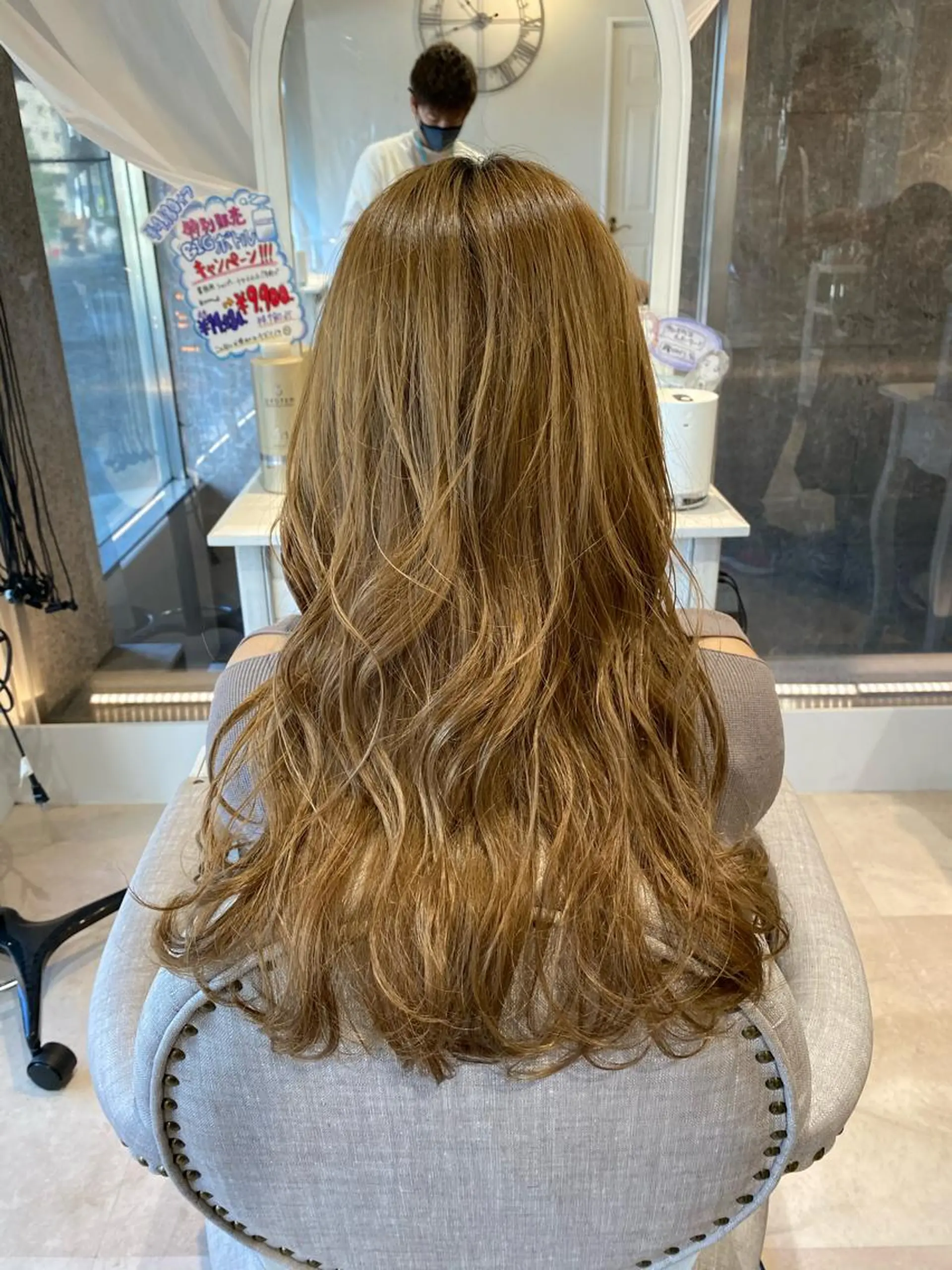 ロング ロング GO TODAY  SHAiRE SALON 名古屋店所属・艶カラー/髪質改善/ 西　大喜(ひろき)のヘアスタイル