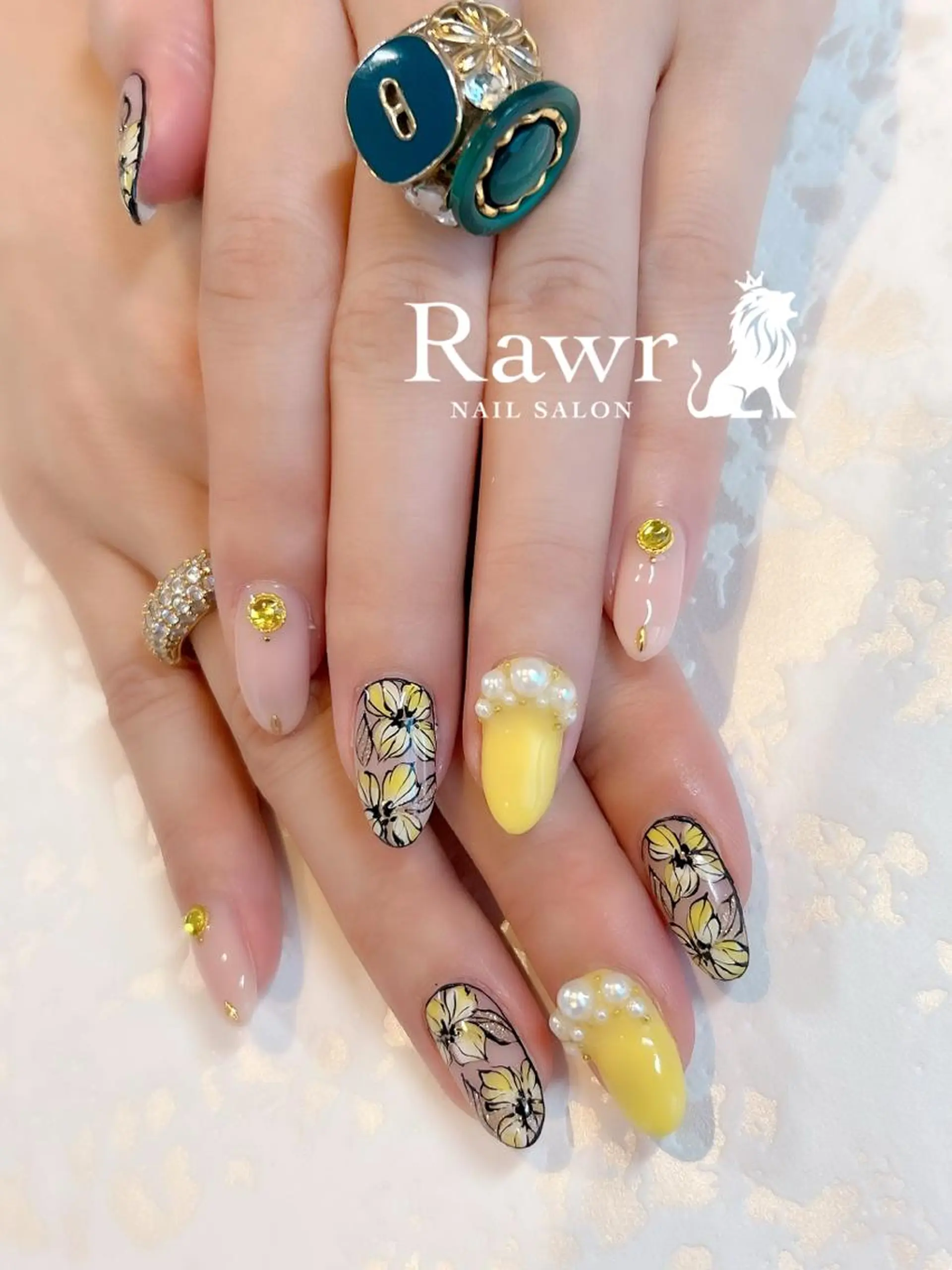 ネイル ハンドネイル Rawr / saoriのネイルデザイン