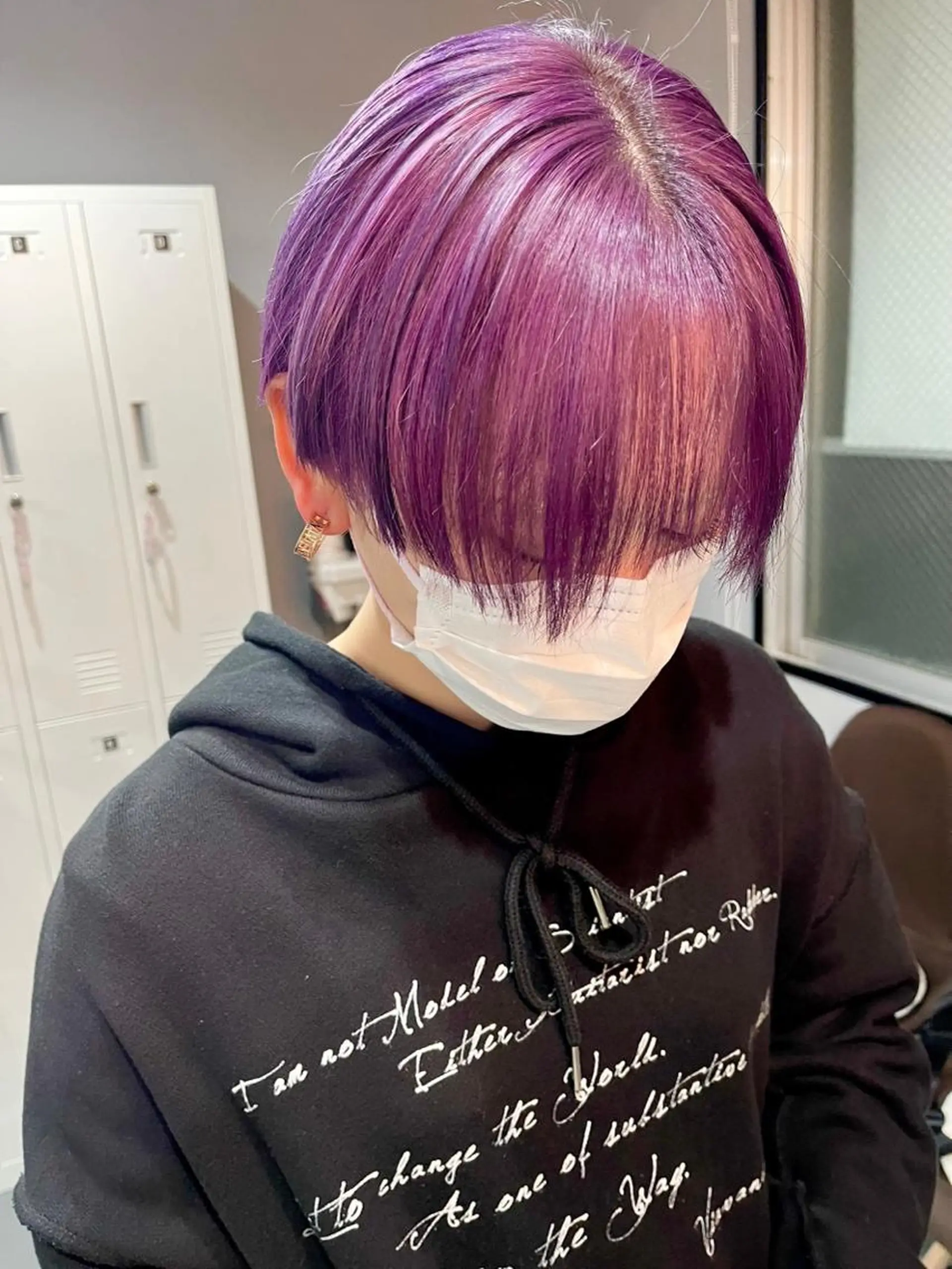 ショート ✨艶感/透け感✨Sherry所属・艶髪/ハイトーン Sherryのヘアスタイル