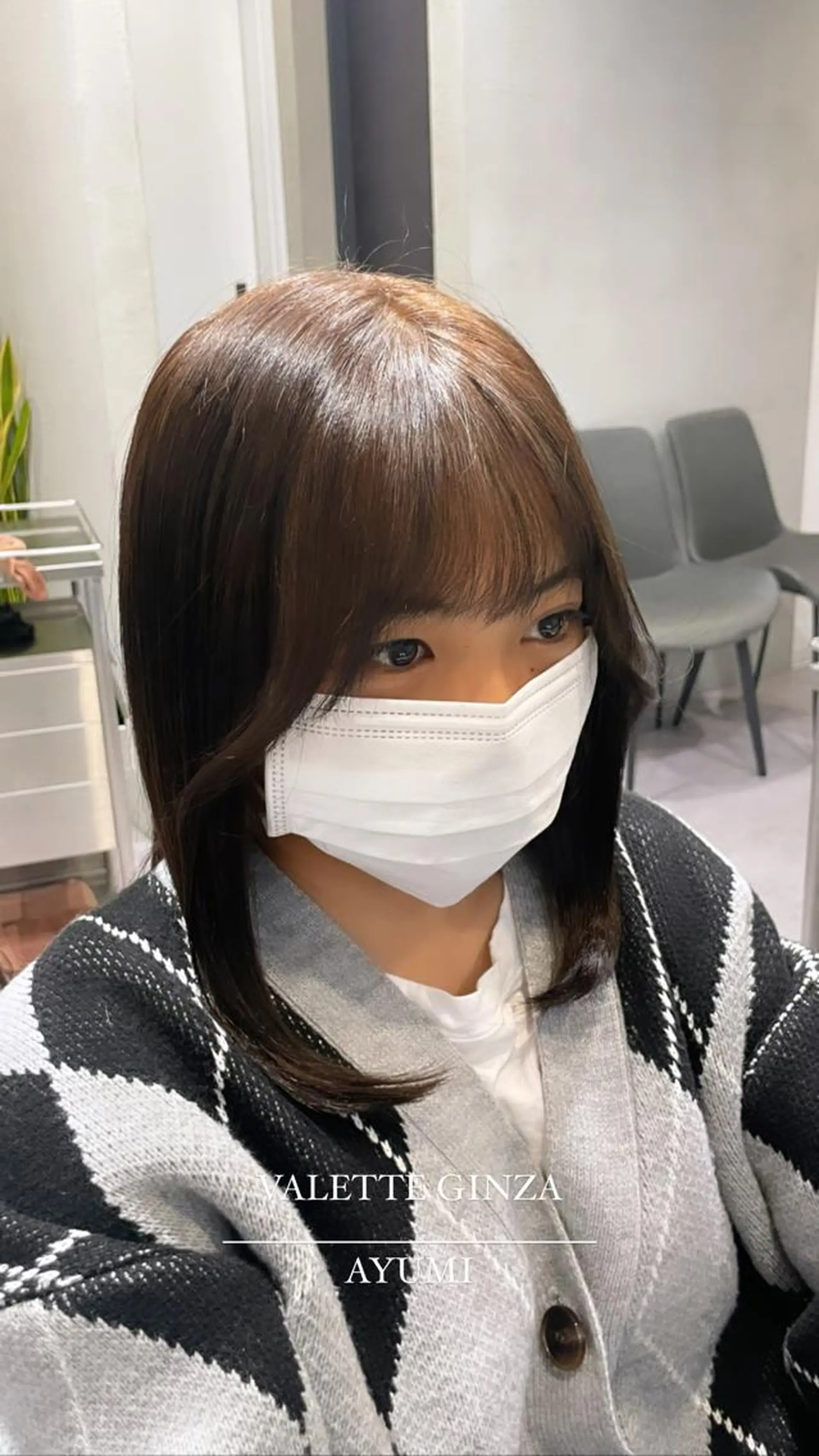 ミディアム カラー 銀座/韓国ヘア🤍 レイヤーAYUMIのヘアスタイル