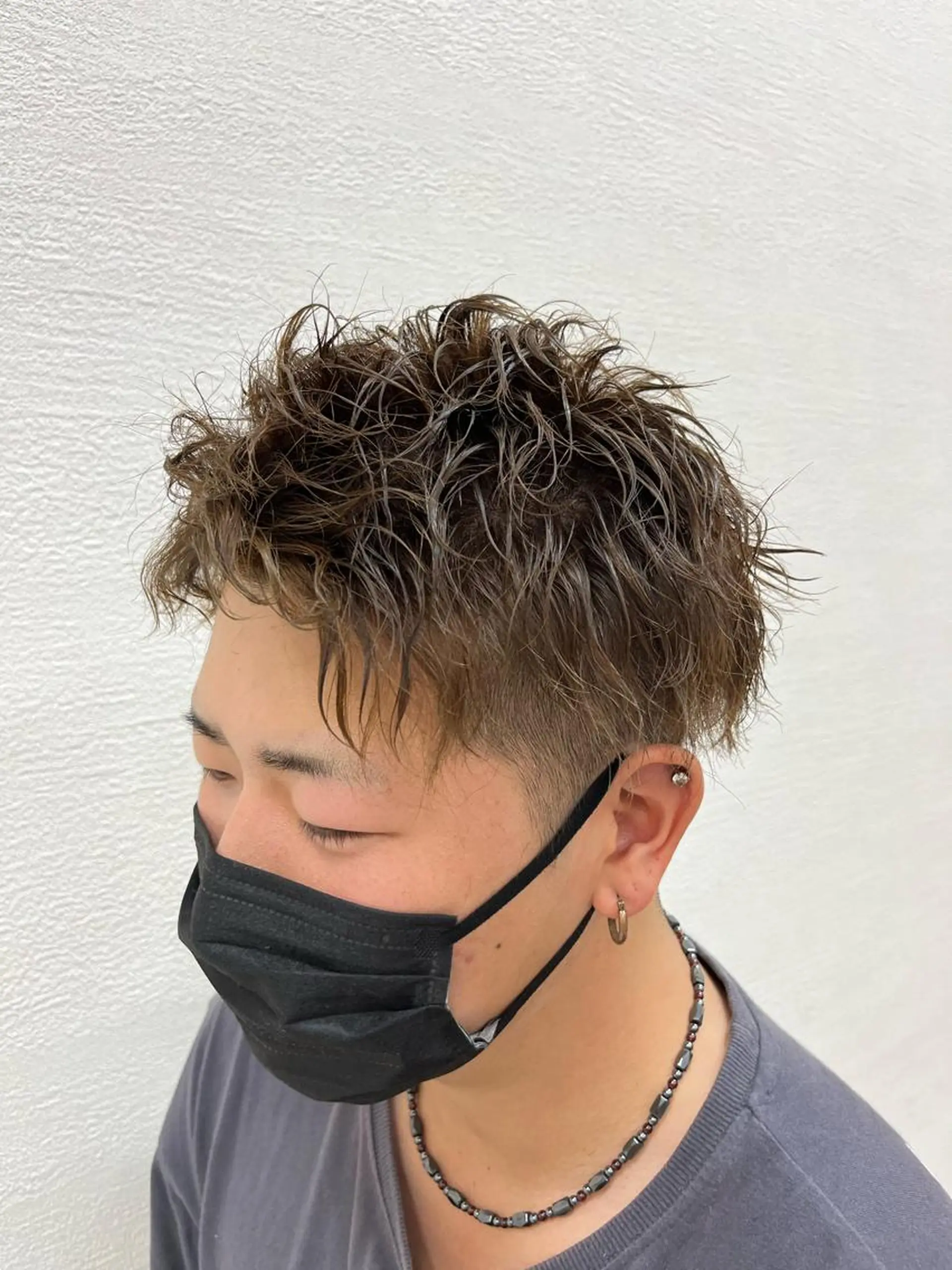 パーマ メンズ カット パーマ バレイヤージュ/ヘア アレンジ/shionのヘアスタイル