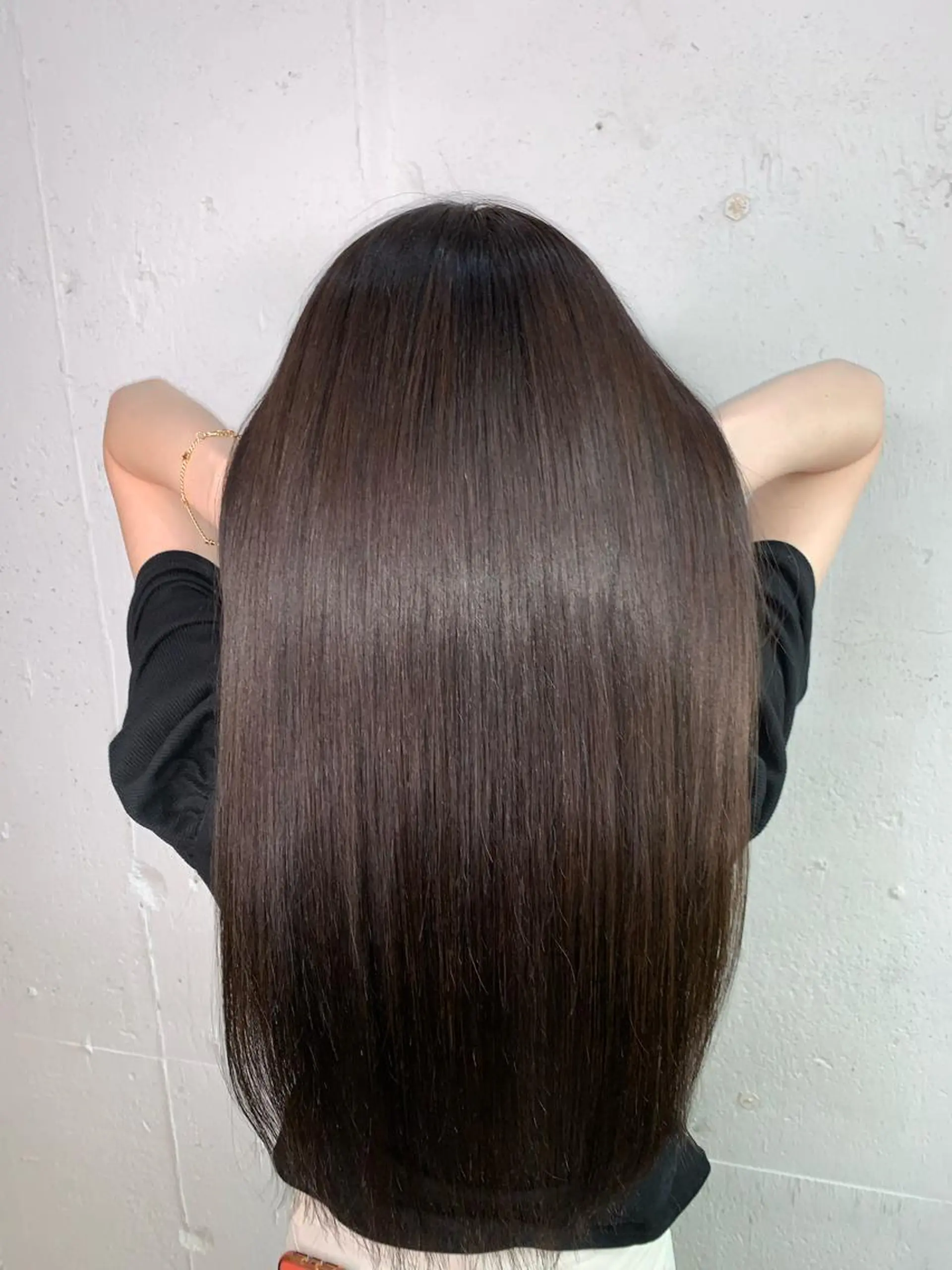 ロング カラー パーマ ストレートパーマ カット ヘアカラー 💛丁寧さNo.🥇 🧸片山智裕💛のヘアスタイル