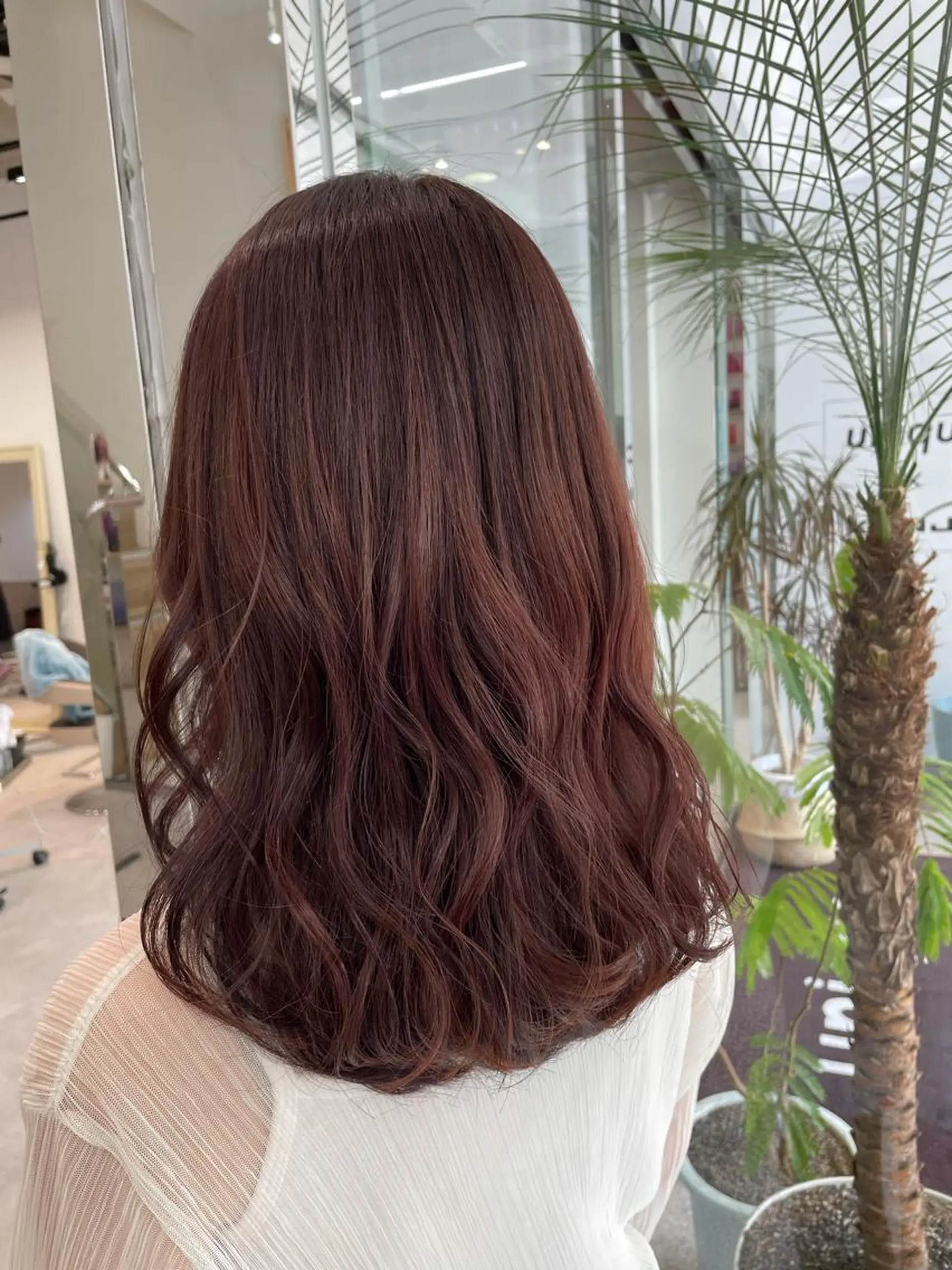 セミロング カラー これた🧸ヘアメ職人 ♡髪質改善♡カラーのヘアスタイル