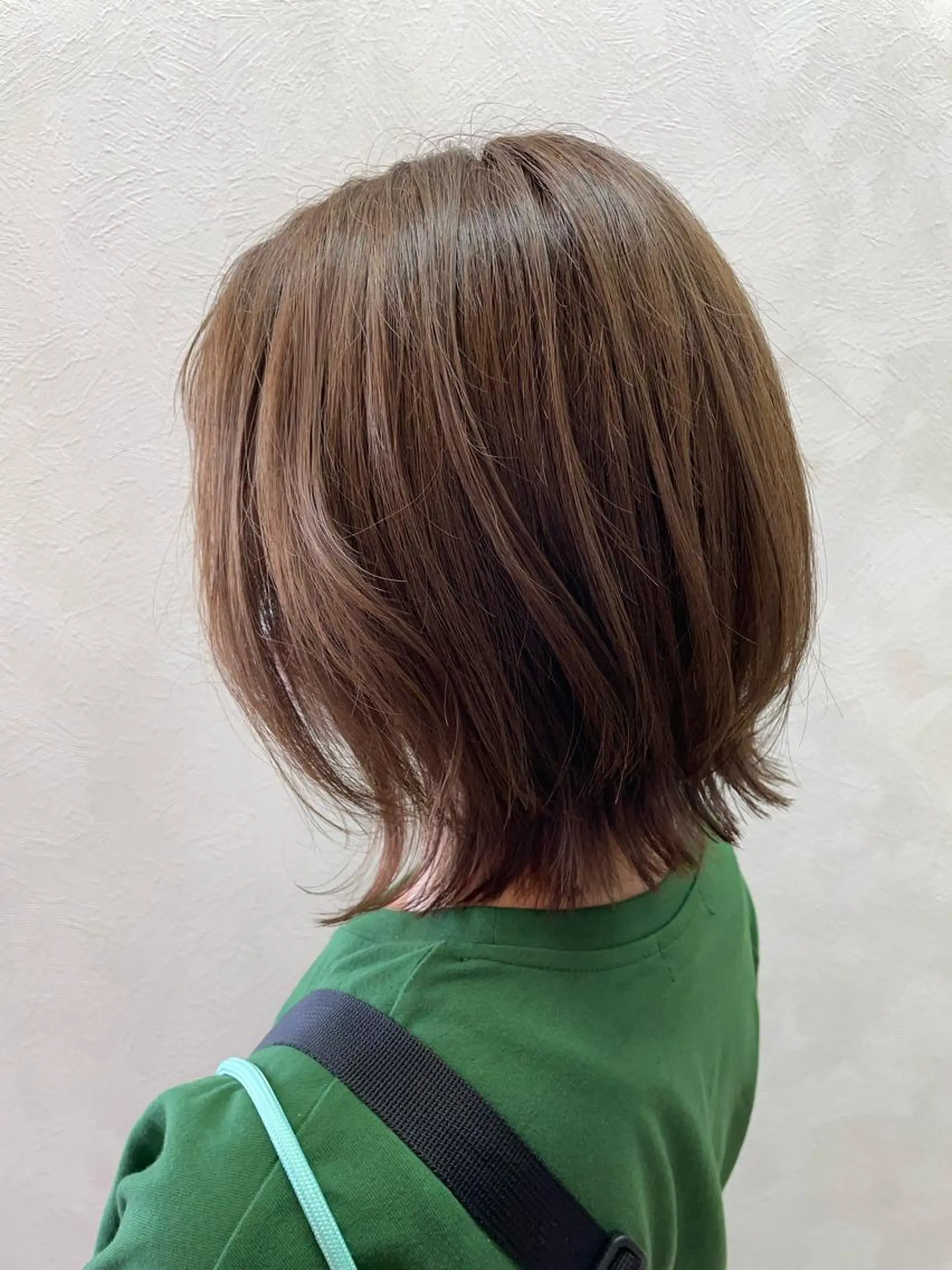 ショート カラー 透明感カラー 縮毛矯正 トリートメント 加藤（旧姓　今竹） 遥花のヘアスタイル