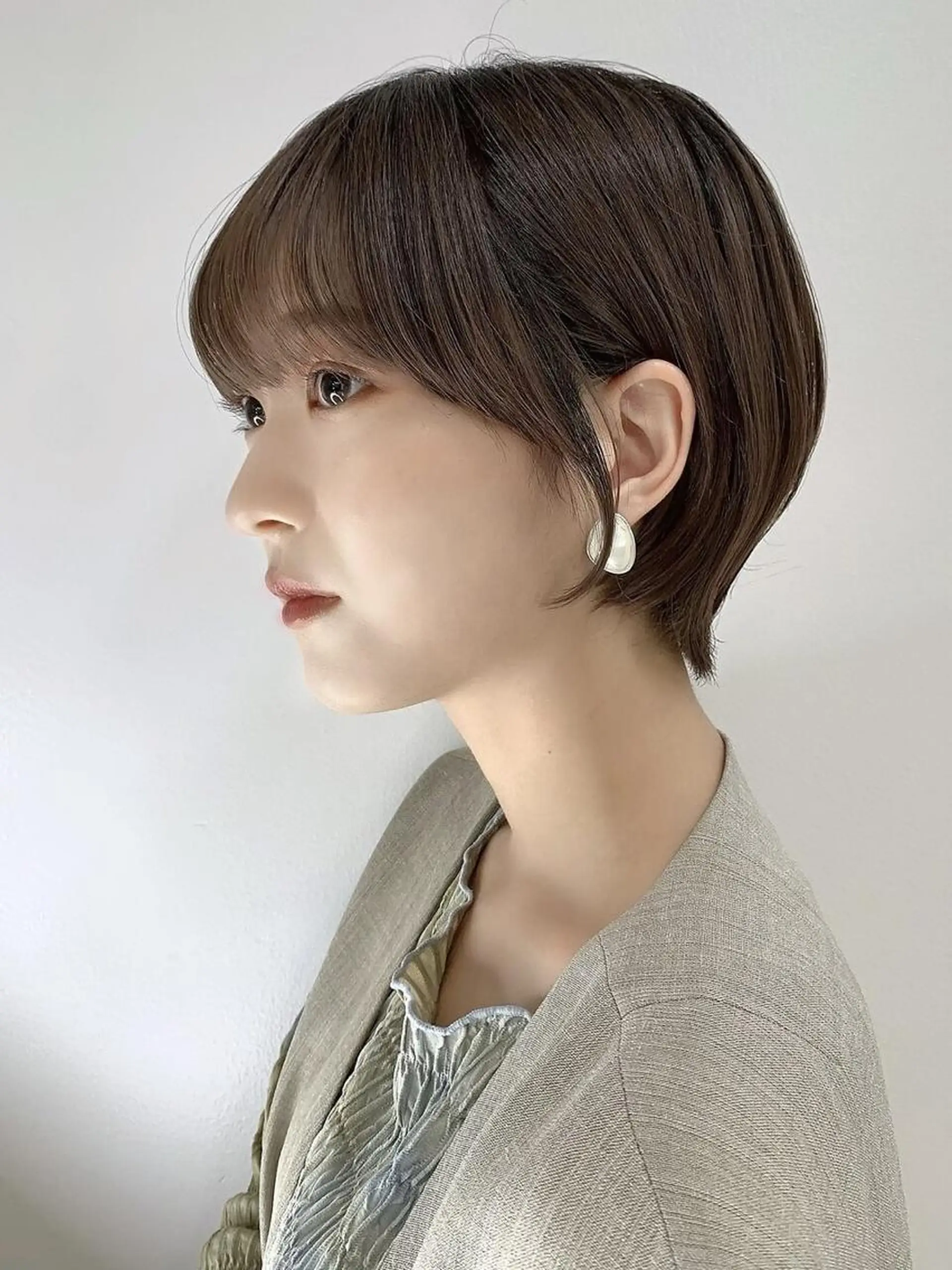 ショート ショートヘア 韓国レイヤー×モテ髪 /MITSUKI🤍のヘアスタイル